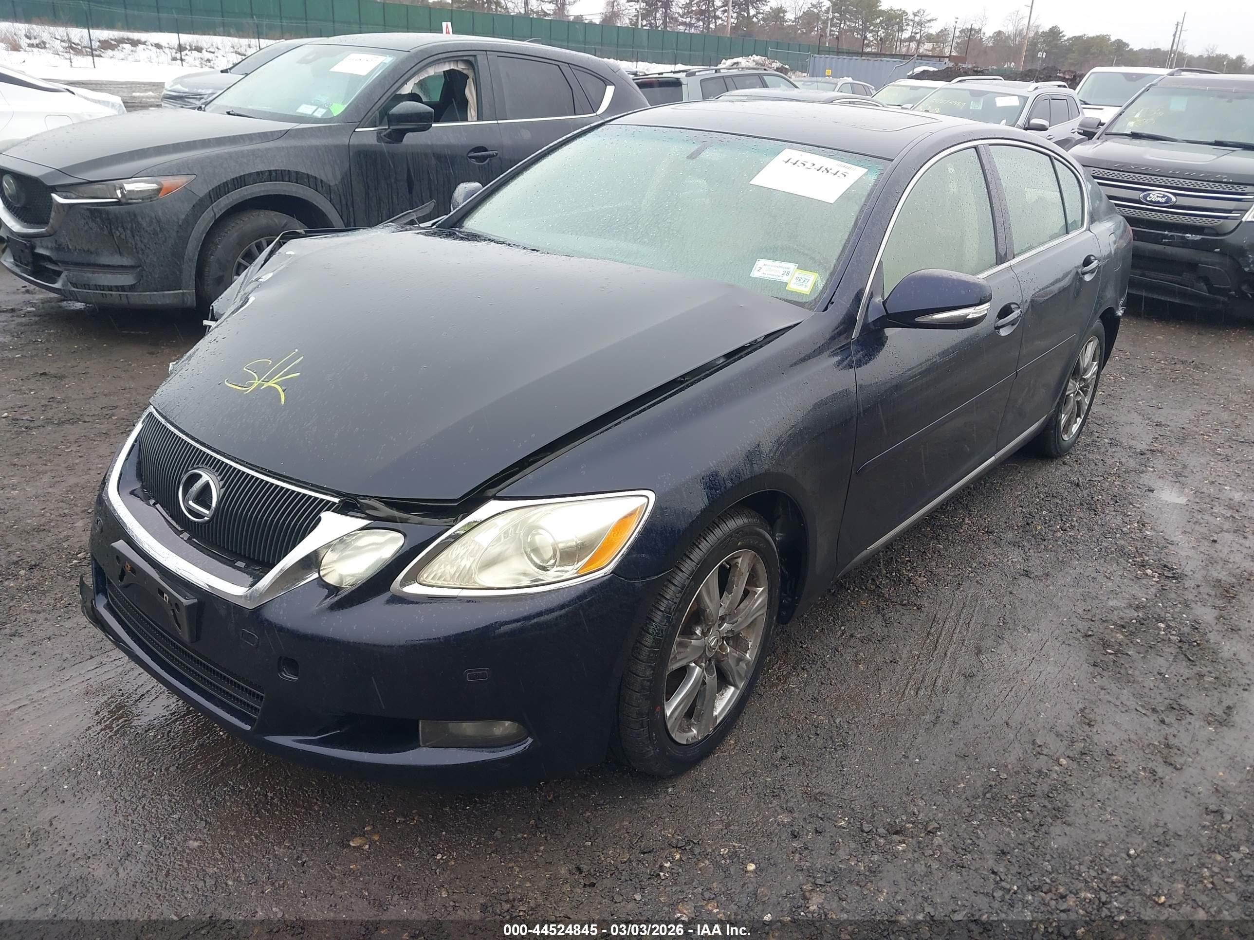 2008 Lexus Gs 350 Blue vin: JTHCE96S380016117