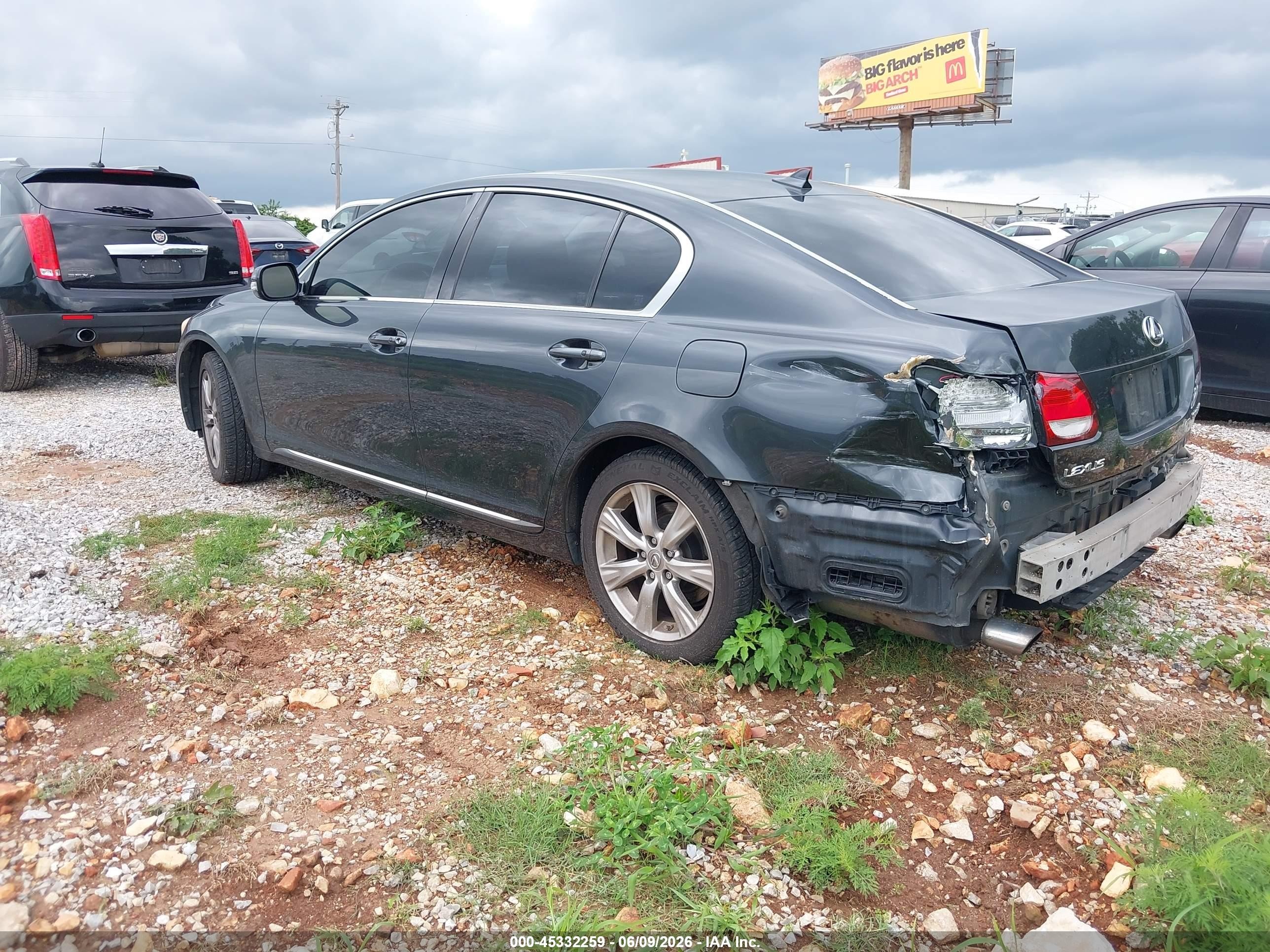 2008 Lexus Gs 350   Gray vin: JTHCE96S380020913