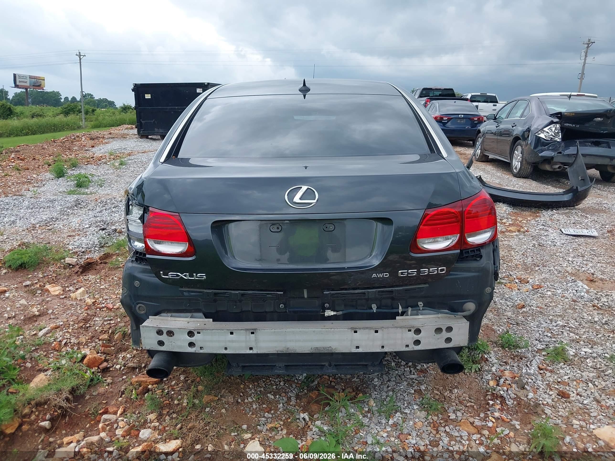 2008 Lexus Gs 350   Gray vin: JTHCE96S380020913