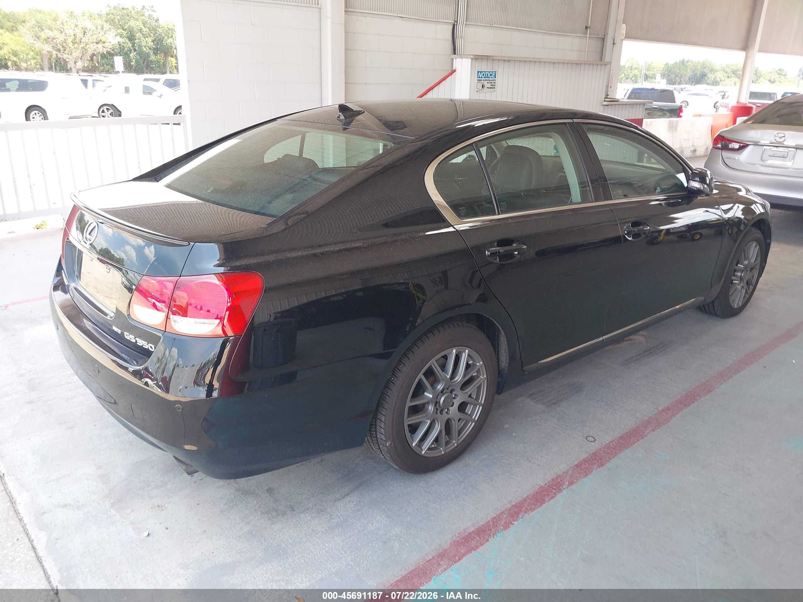 2009 Lexus Gs 350   Black vin: JTHCE96S390022677