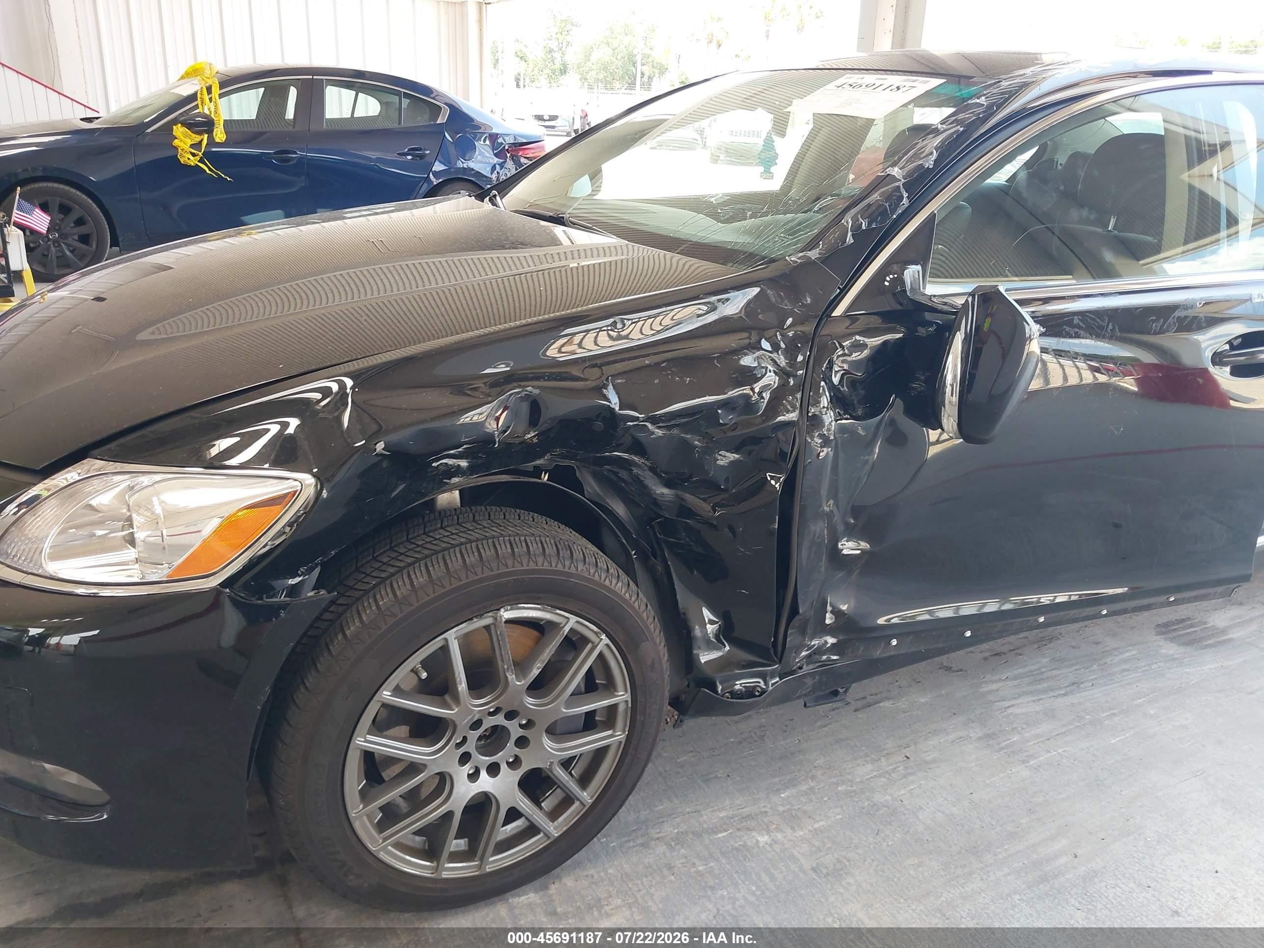 2009 Lexus Gs 350   Black vin: JTHCE96S390022677