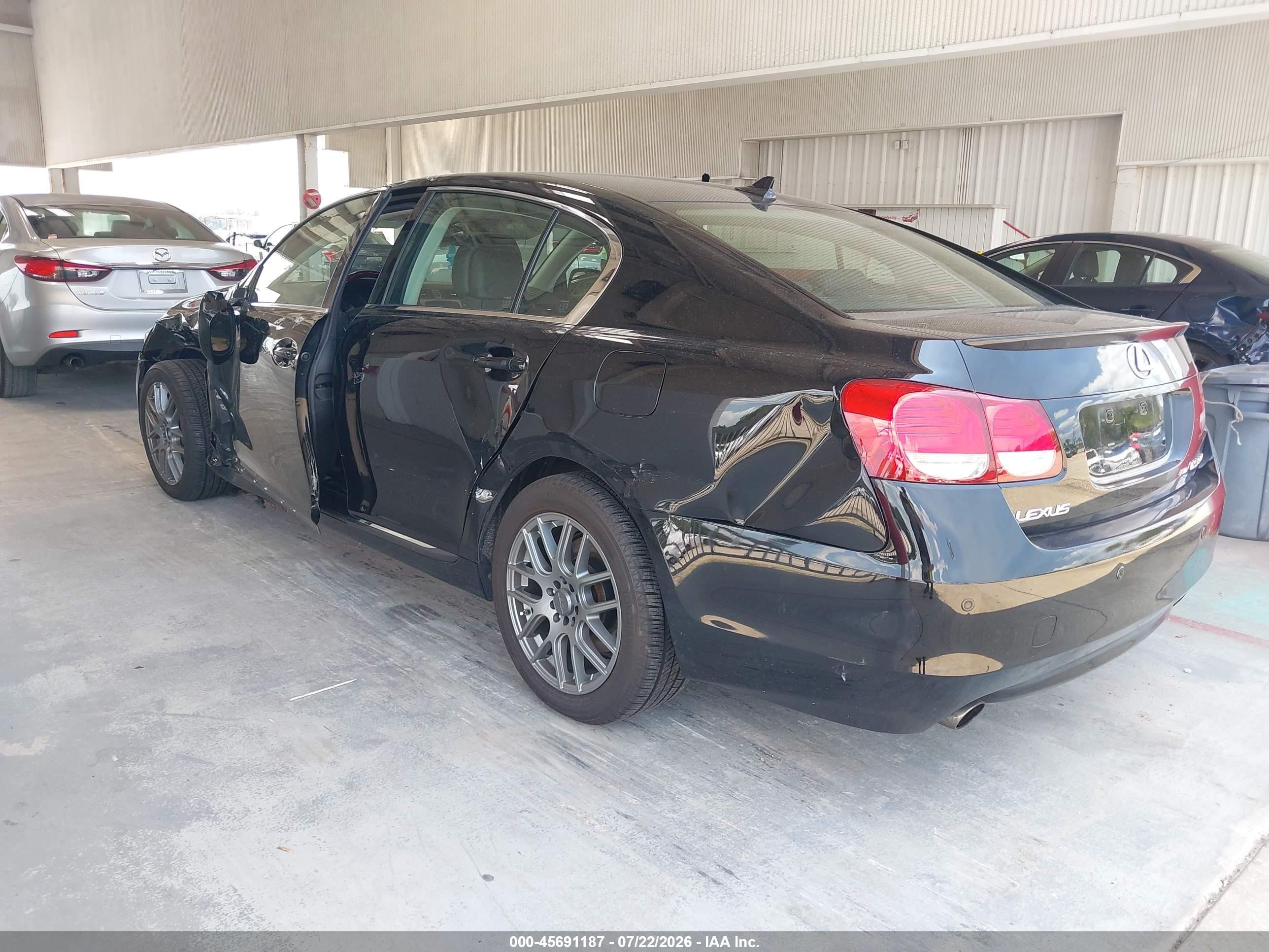2009 Lexus Gs 350   Black vin: JTHCE96S390022677