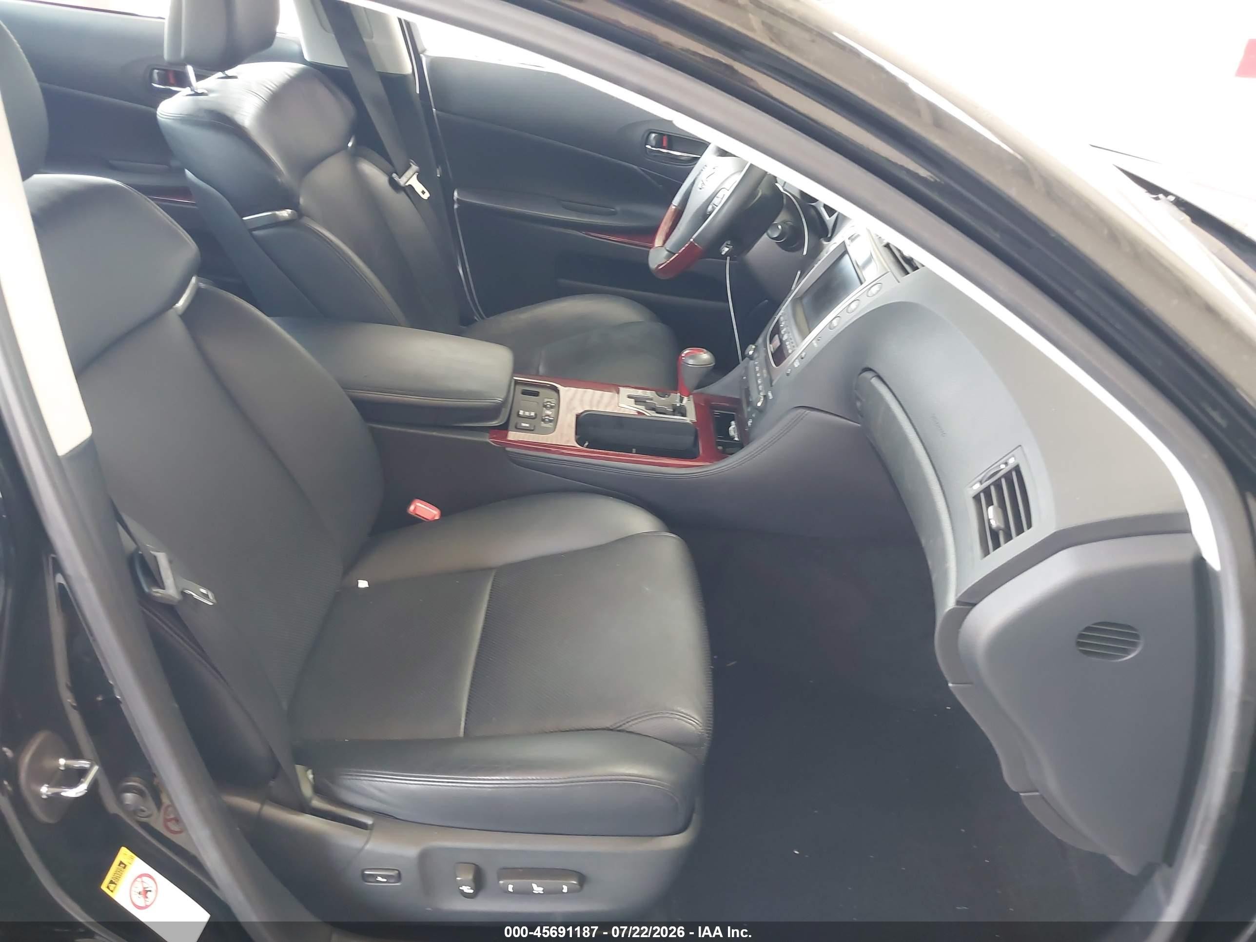2009 Lexus Gs 350   Black vin: JTHCE96S390022677