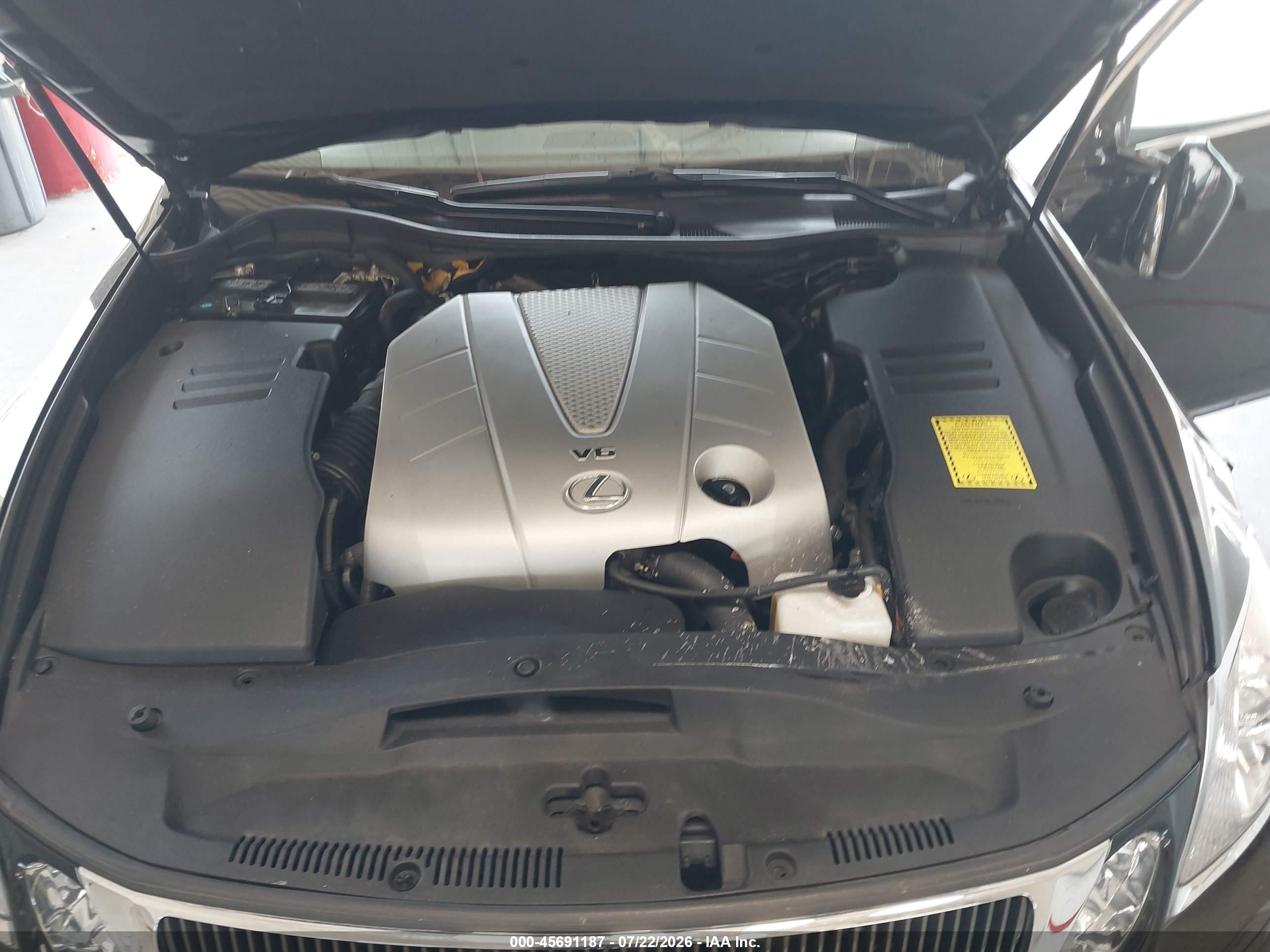 2009 Lexus Gs 350   Black vin: JTHCE96S390022677