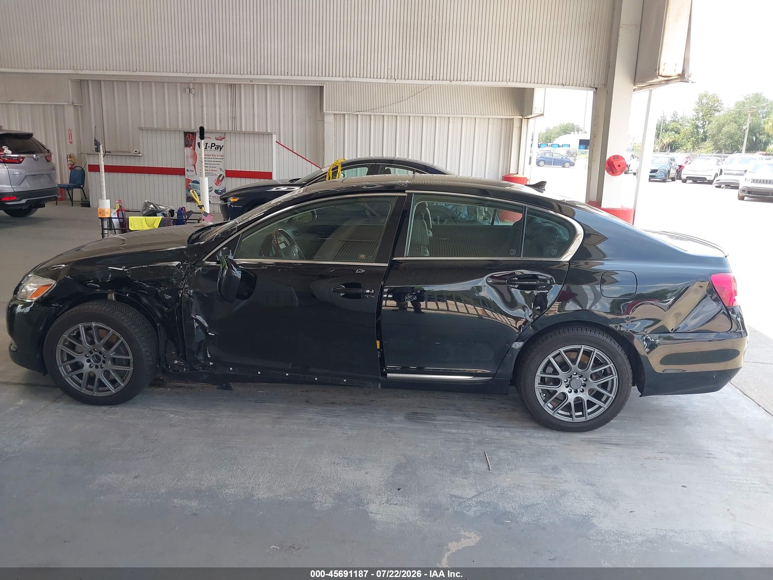 2009 Lexus Gs 350   Black vin: JTHCE96S390022677