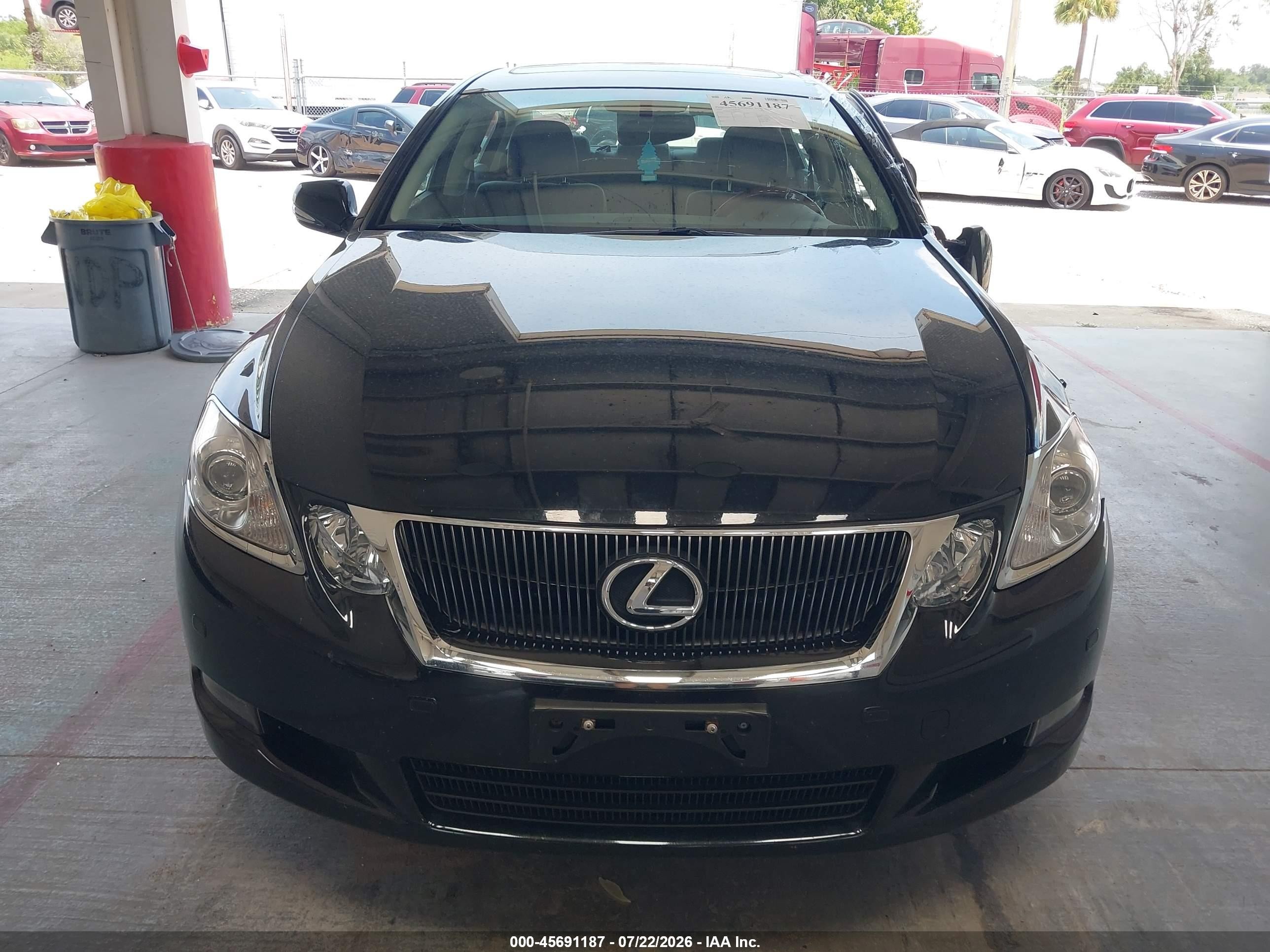2009 Lexus Gs 350   Black vin: JTHCE96S390022677