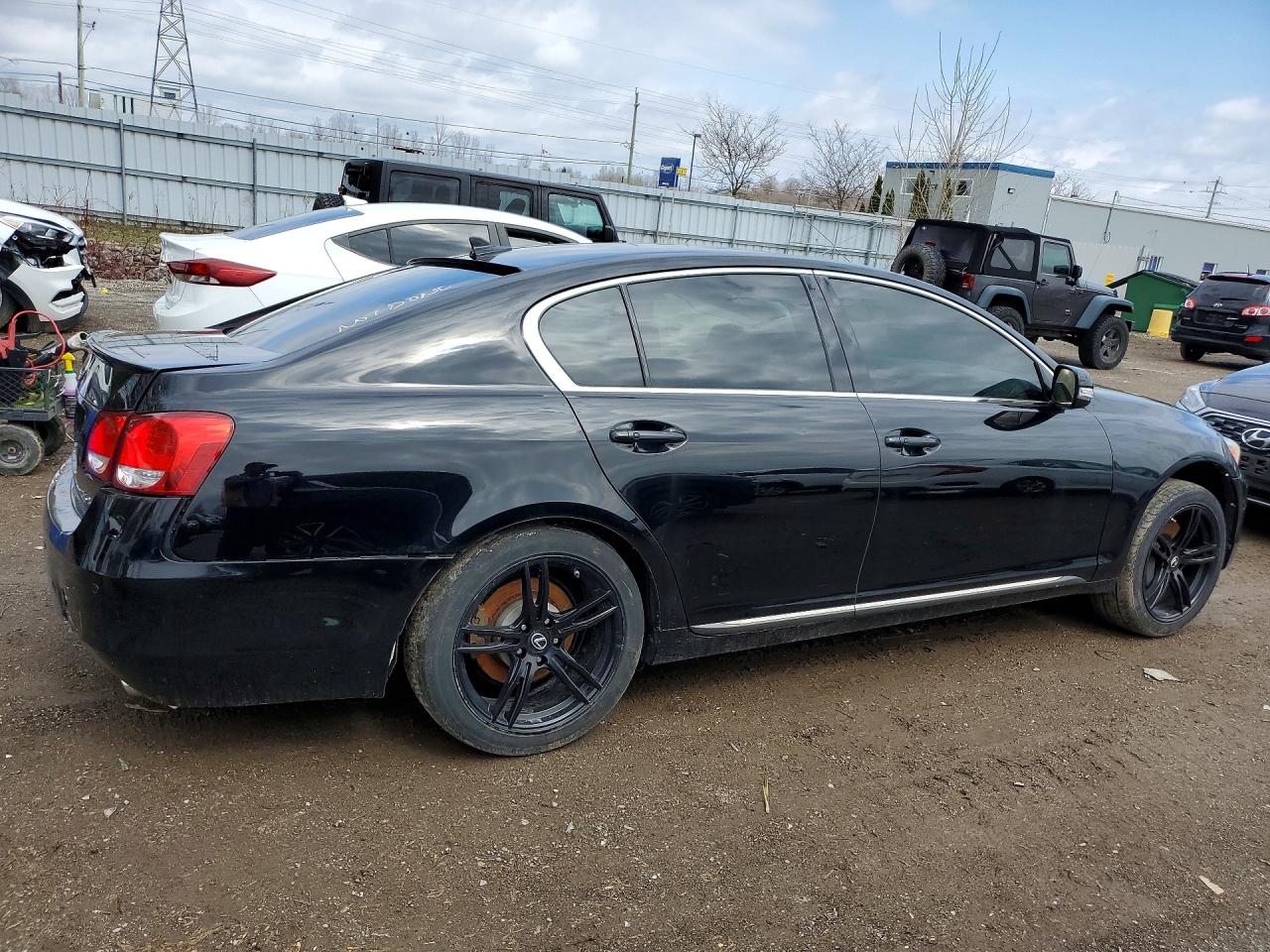 2009 Lexus Gs 350 Base Black vin: JTHCE96S390023022