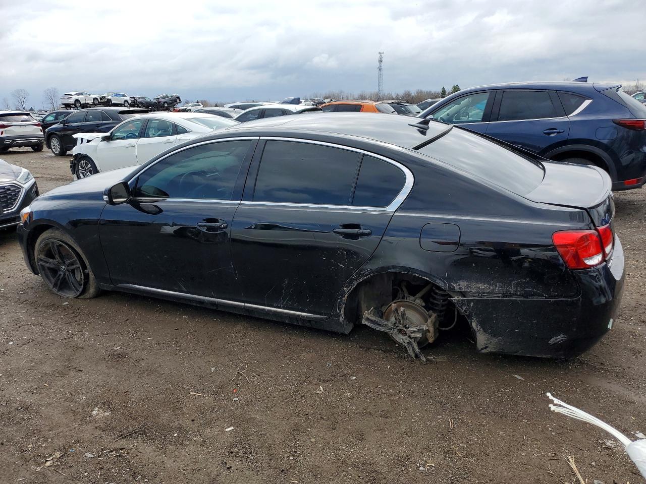 2009 Lexus Gs 350 Base Black vin: JTHCE96S390023022