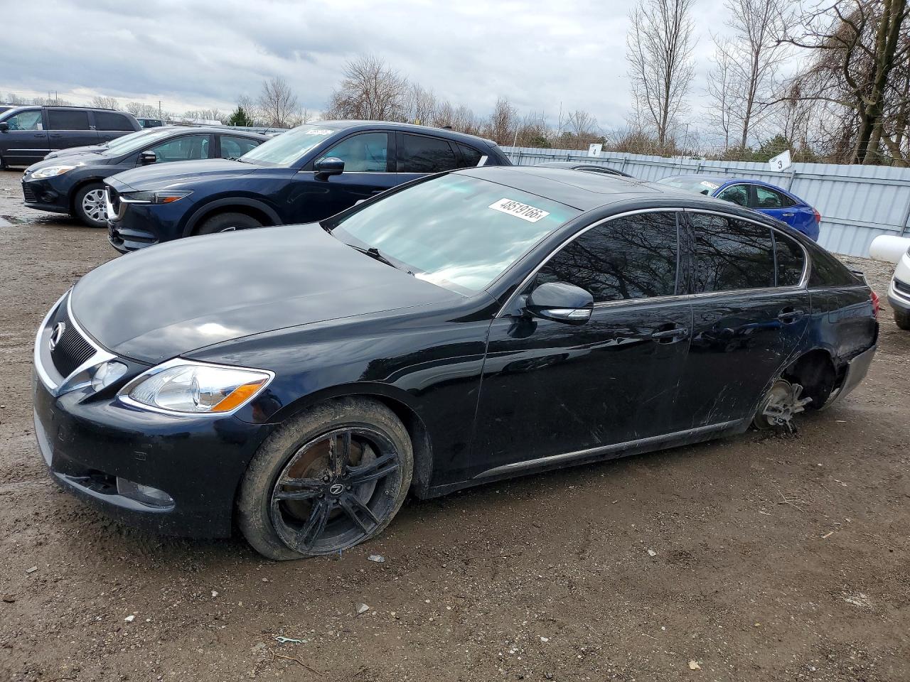 2009 Lexus Gs 350 Base Black vin: JTHCE96S390023022