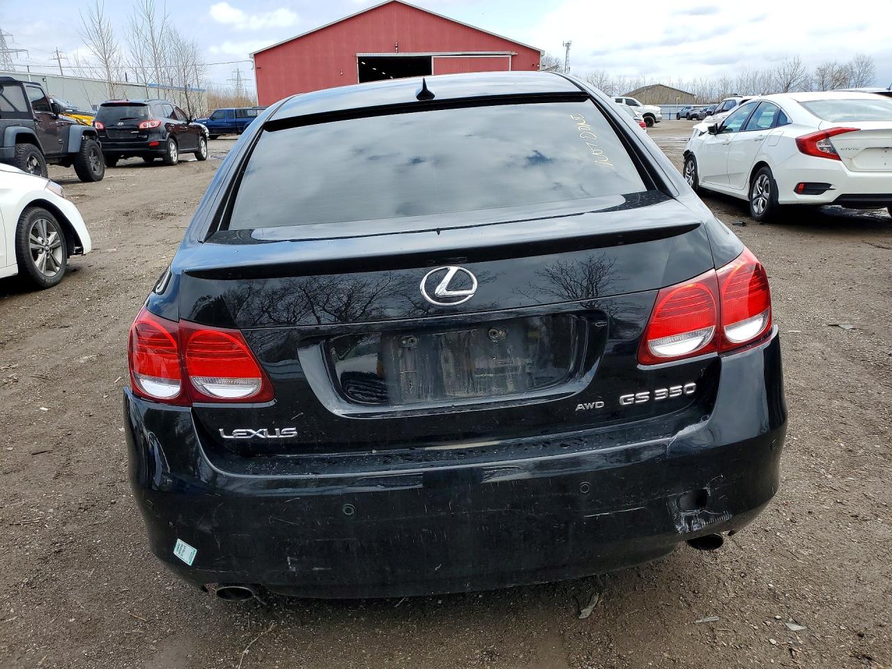 2009 Lexus Gs 350 Base Black vin: JTHCE96S390023022