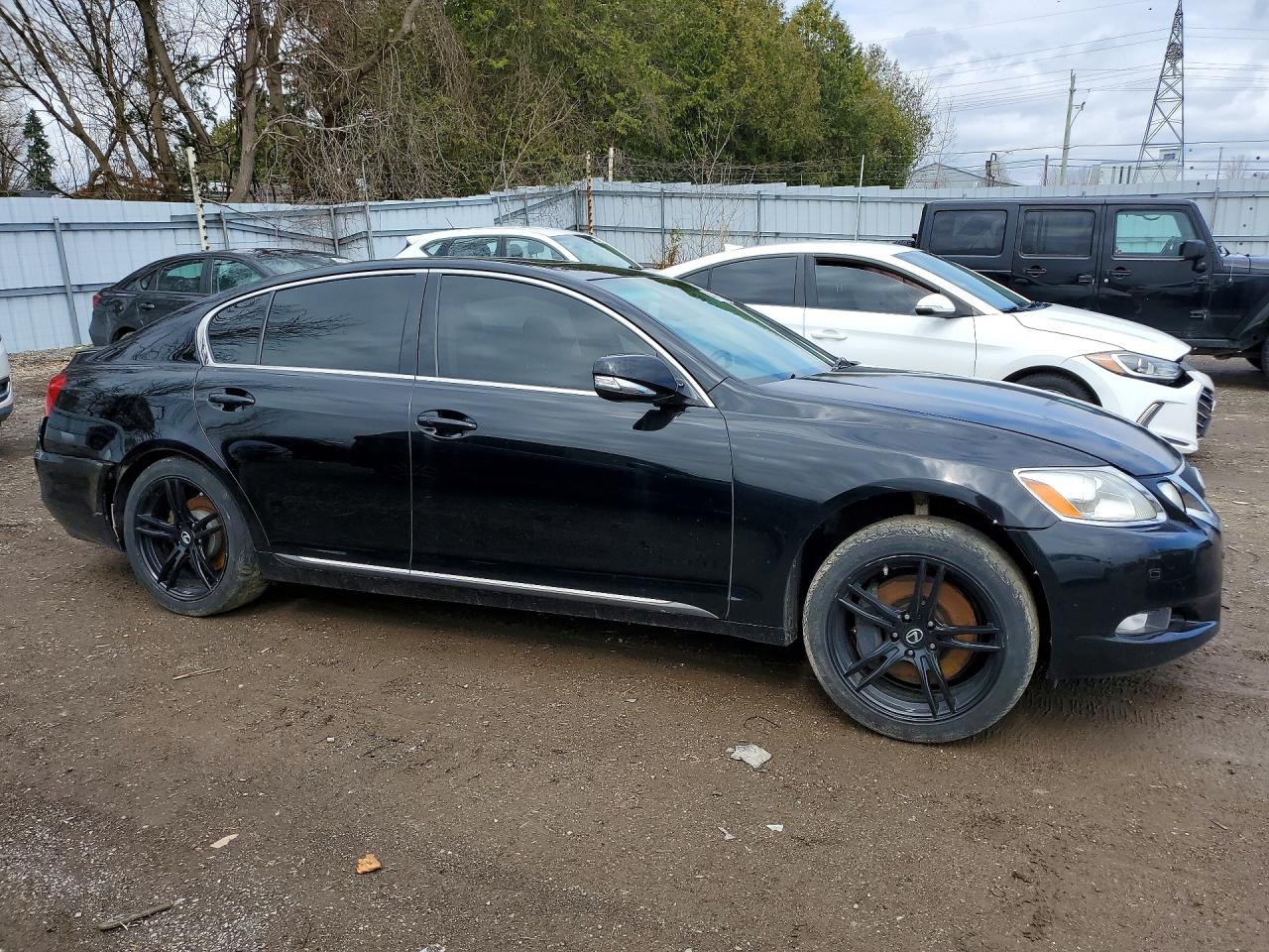 2009 Lexus Gs 350 Base Black vin: JTHCE96S390023022