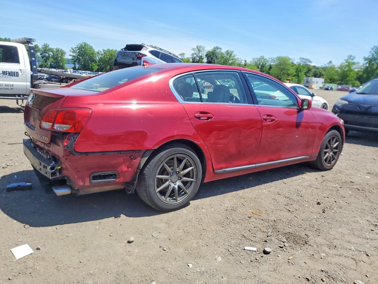 2007 Lexus Gs 350 Красный vin: JTHCE96S470004525