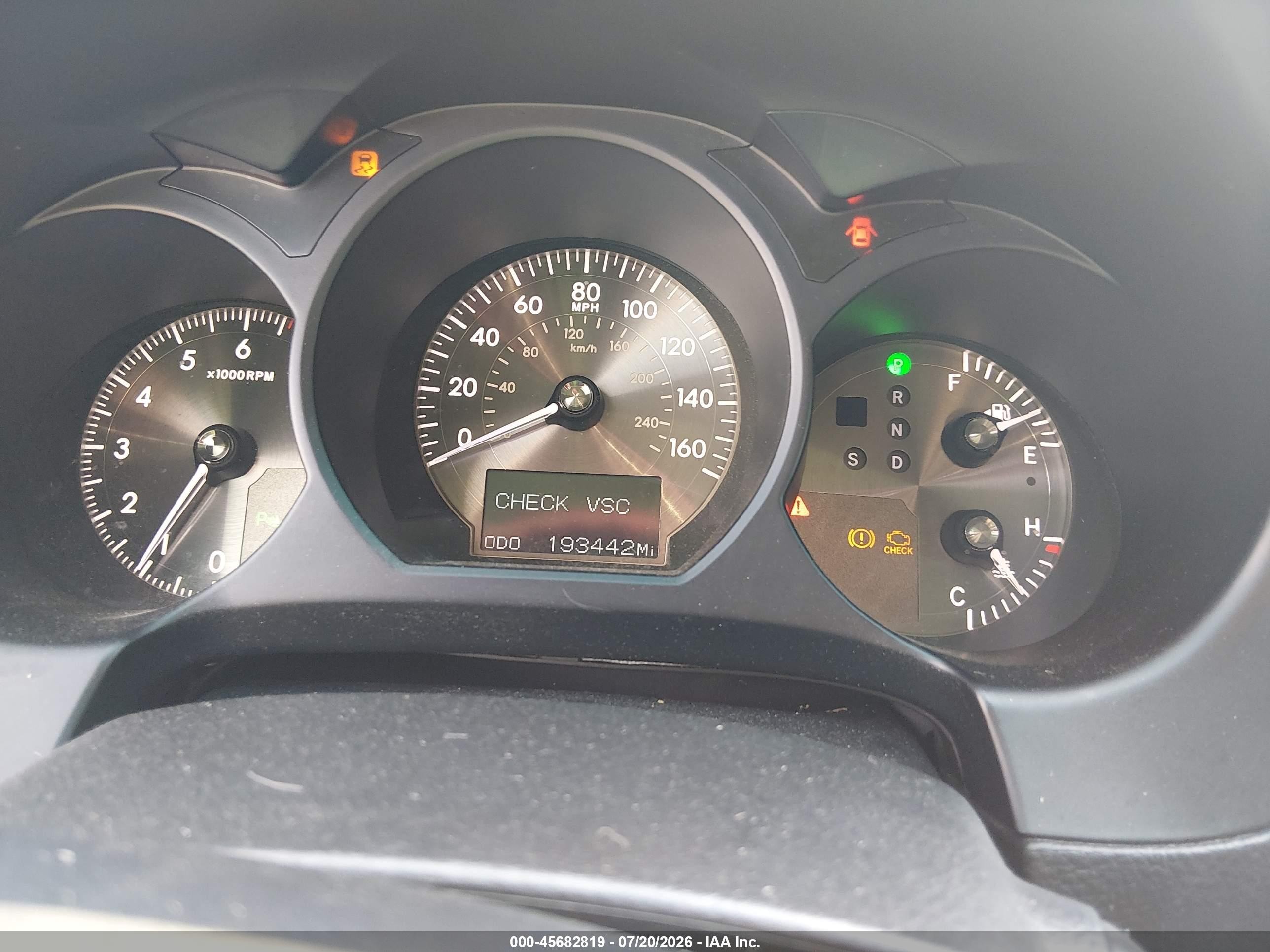 2007 Lexus Gs 350   Black vin: JTHCE96S470011300