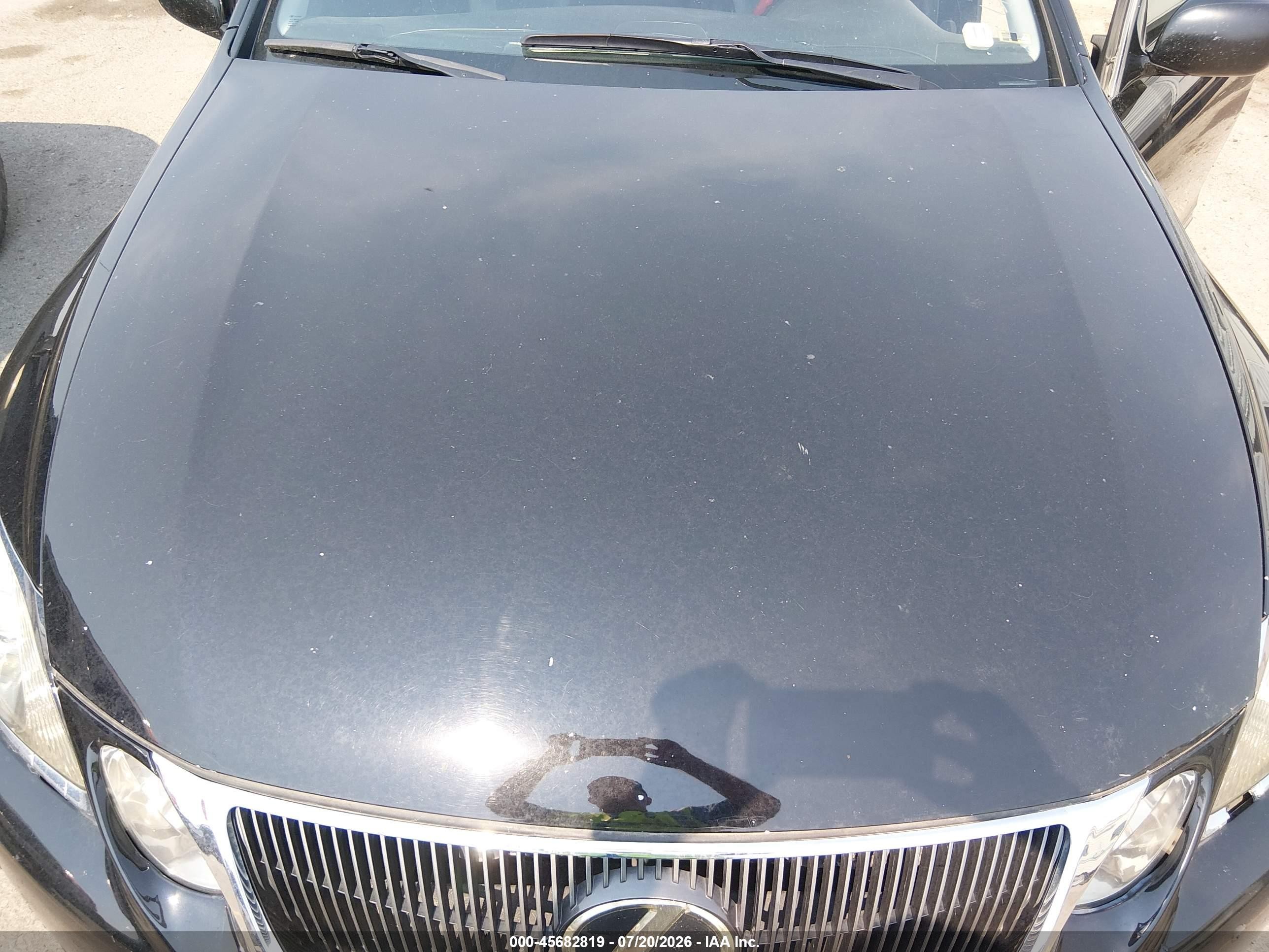 2007 Lexus Gs 350   Black vin: JTHCE96S470011300