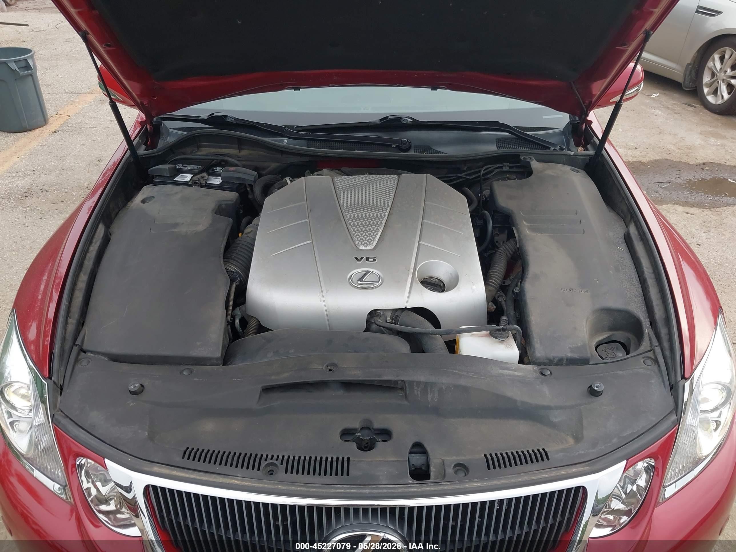 2008 Lexus Gs 350   Red vin: JTHCE96S480013212