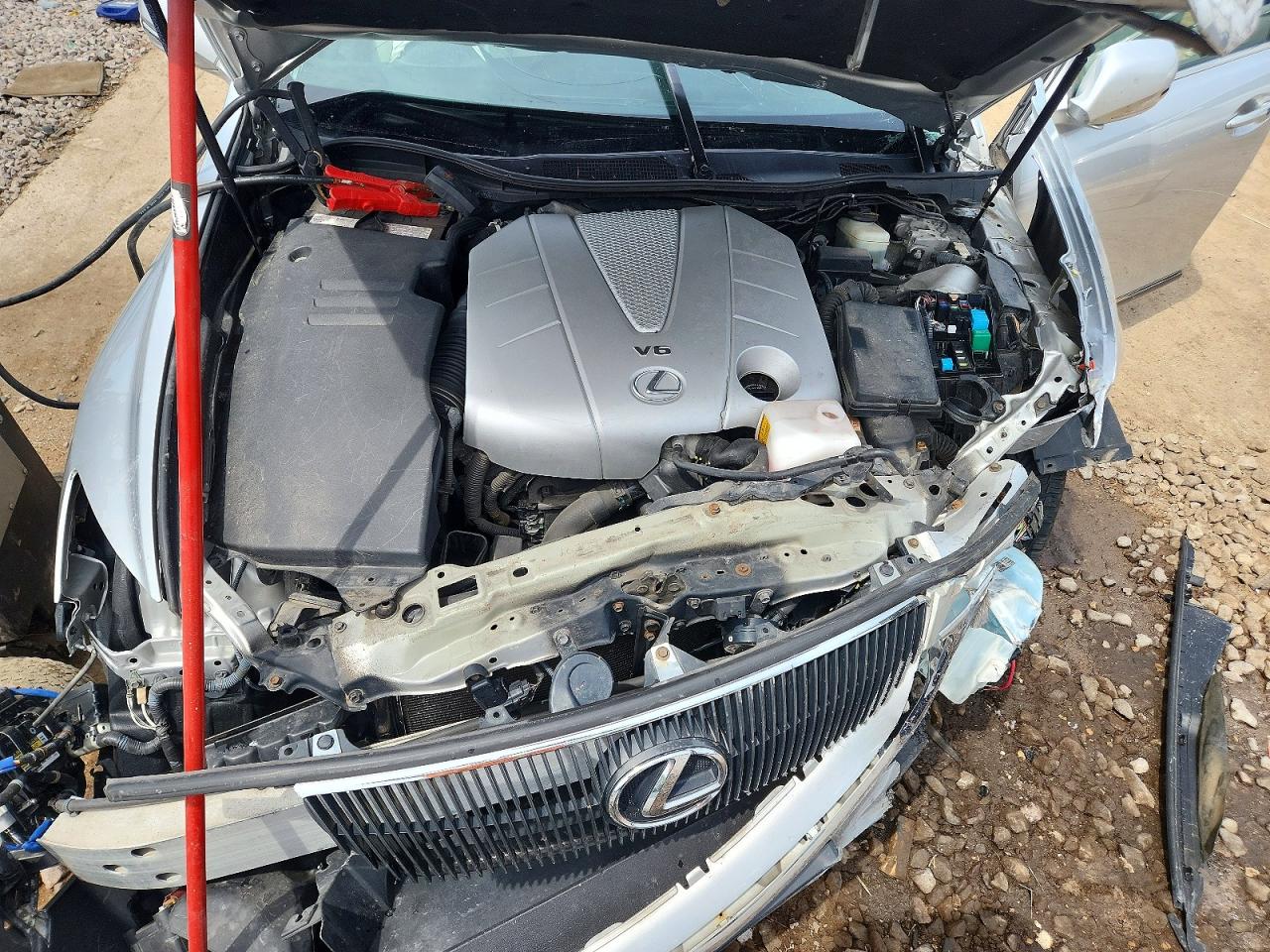 2008 Lexus Gs 350 Silver vin: JTHCE96S480014828