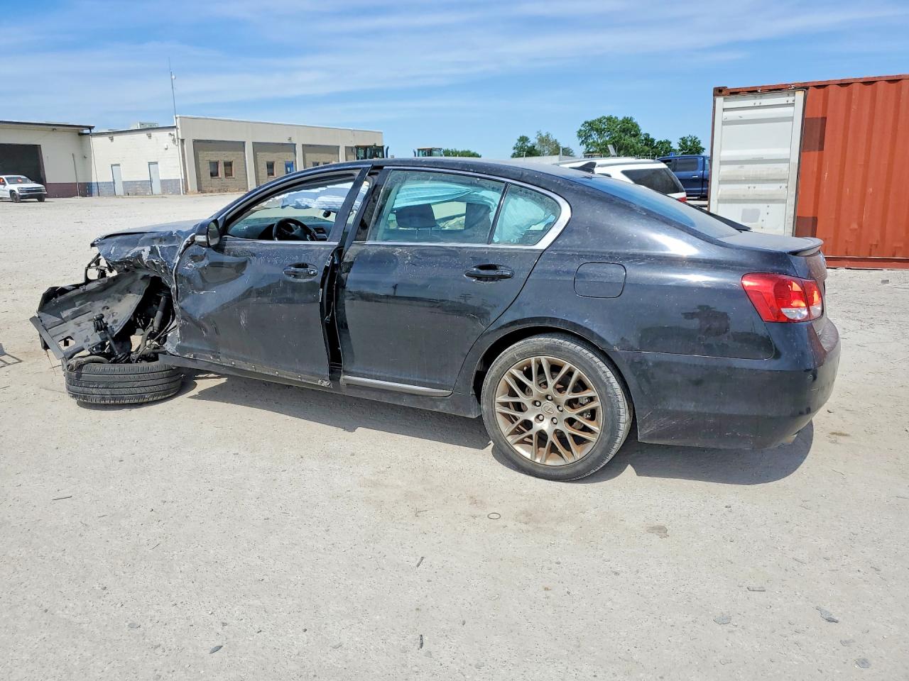 2008 Lexus Gs 350 Black vin: JTHCE96S480016627