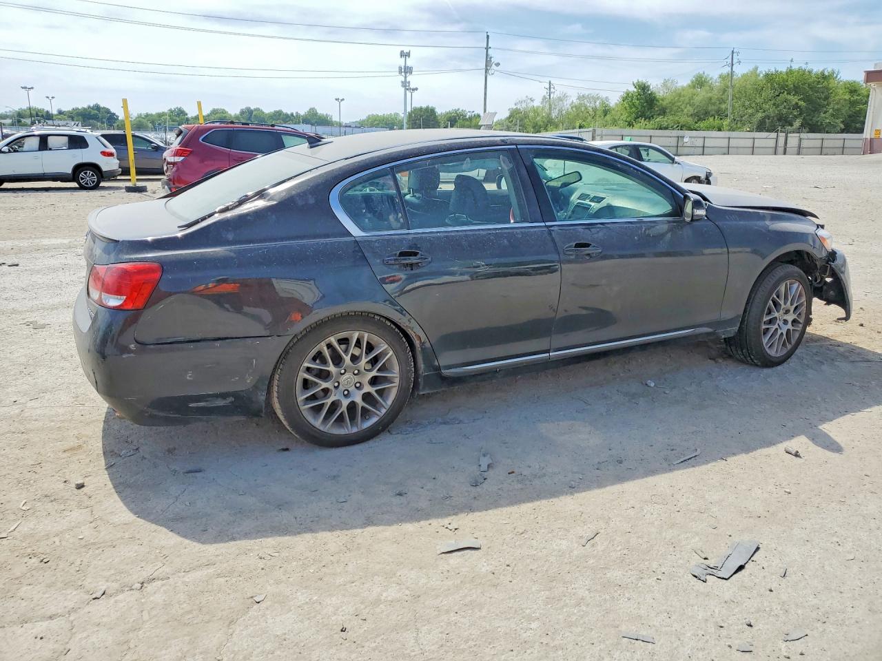 2008 Lexus Gs 350 Black vin: JTHCE96S480016627