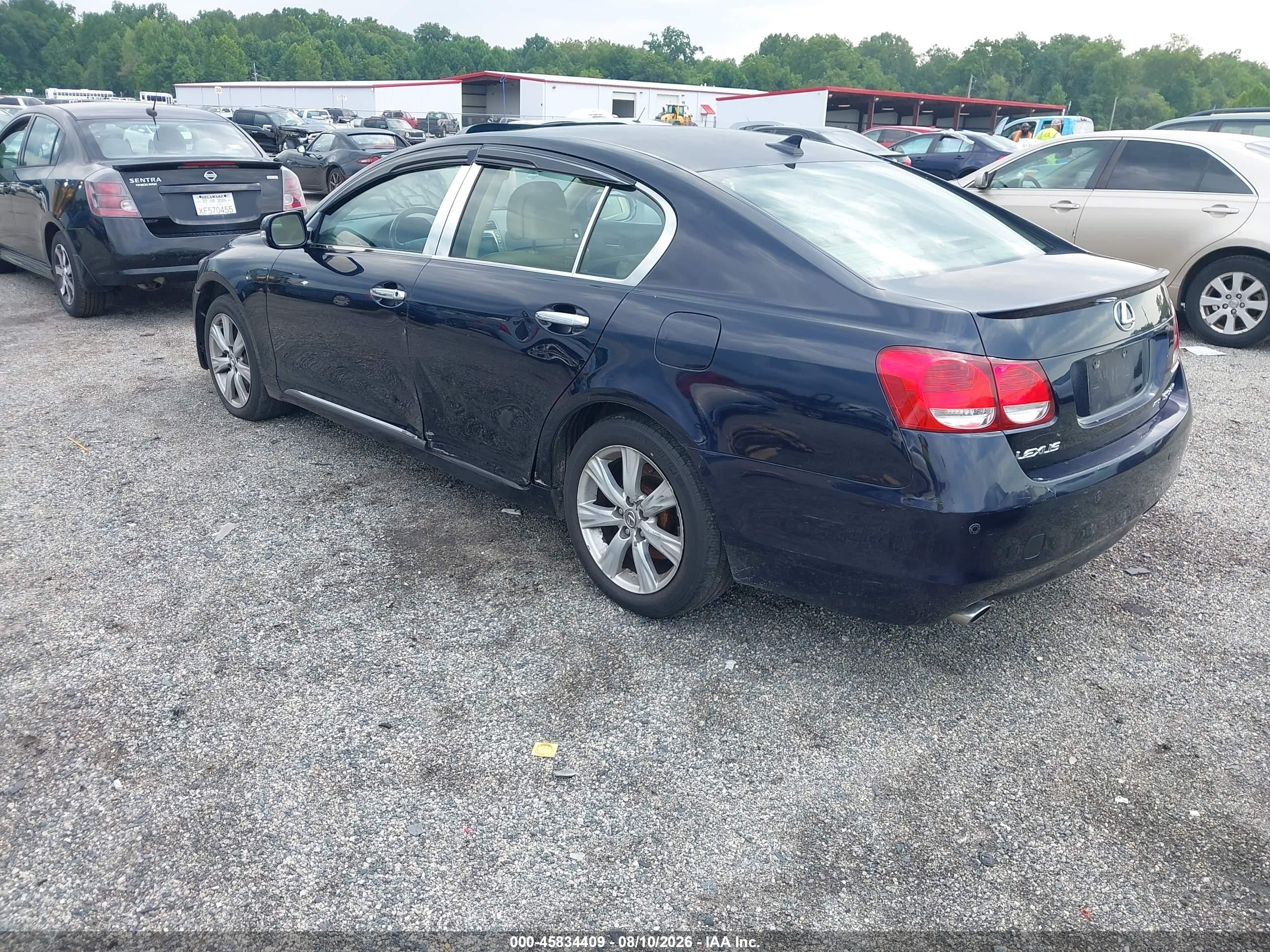 2009 Lexus Gs 350   Blue vin: JTHCE96S490022543
