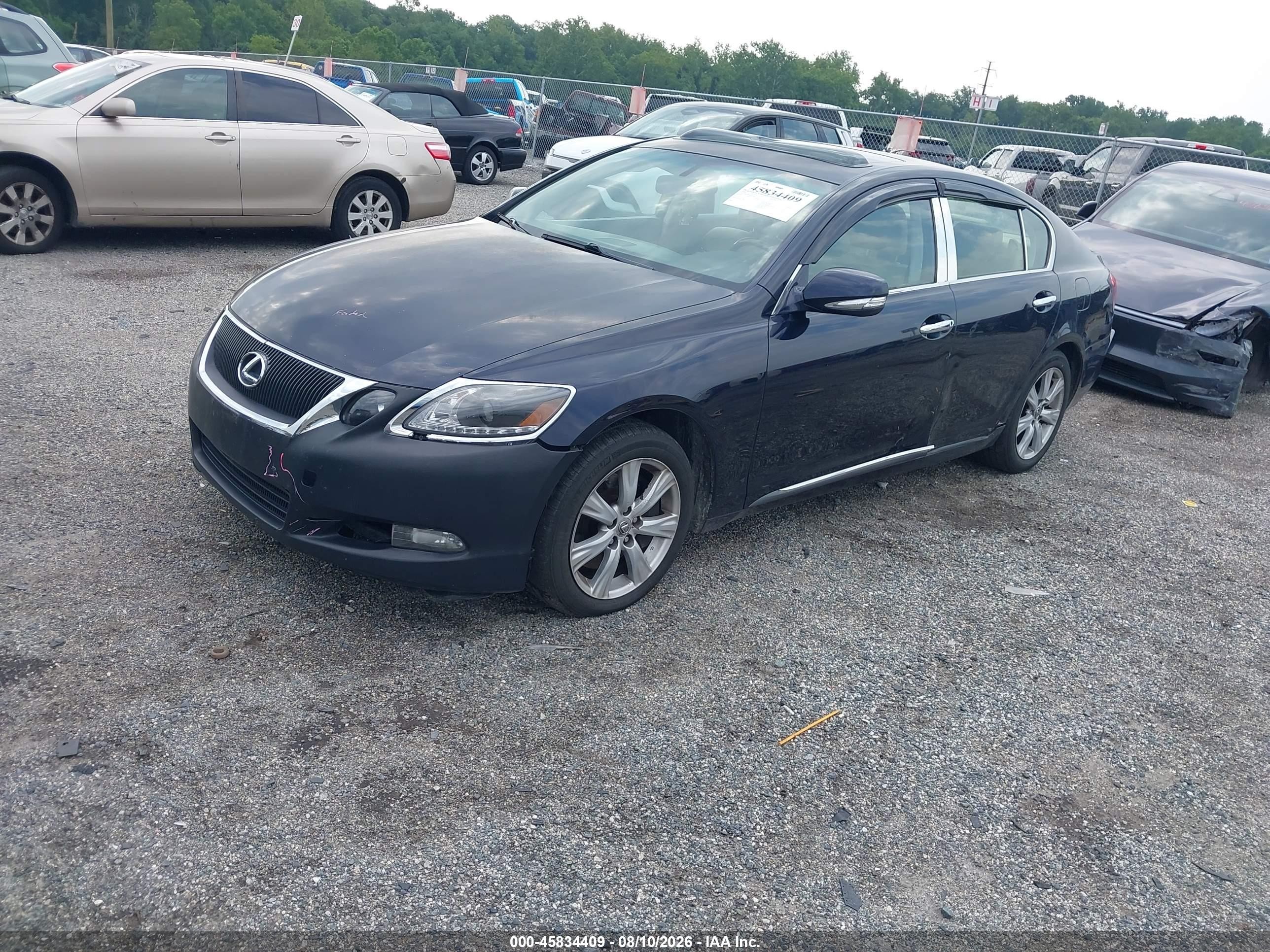 2009 Lexus Gs 350   Blue vin: JTHCE96S490022543