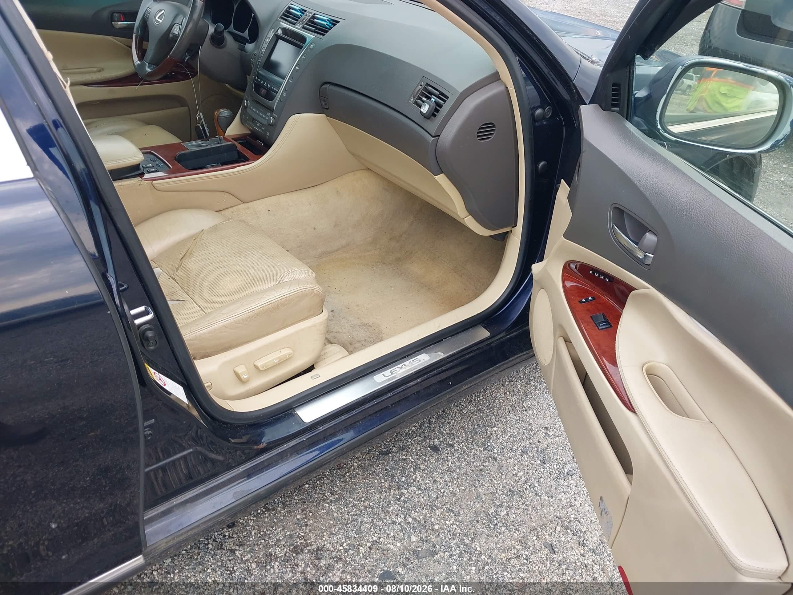 2009 Lexus Gs 350   Blue vin: JTHCE96S490022543