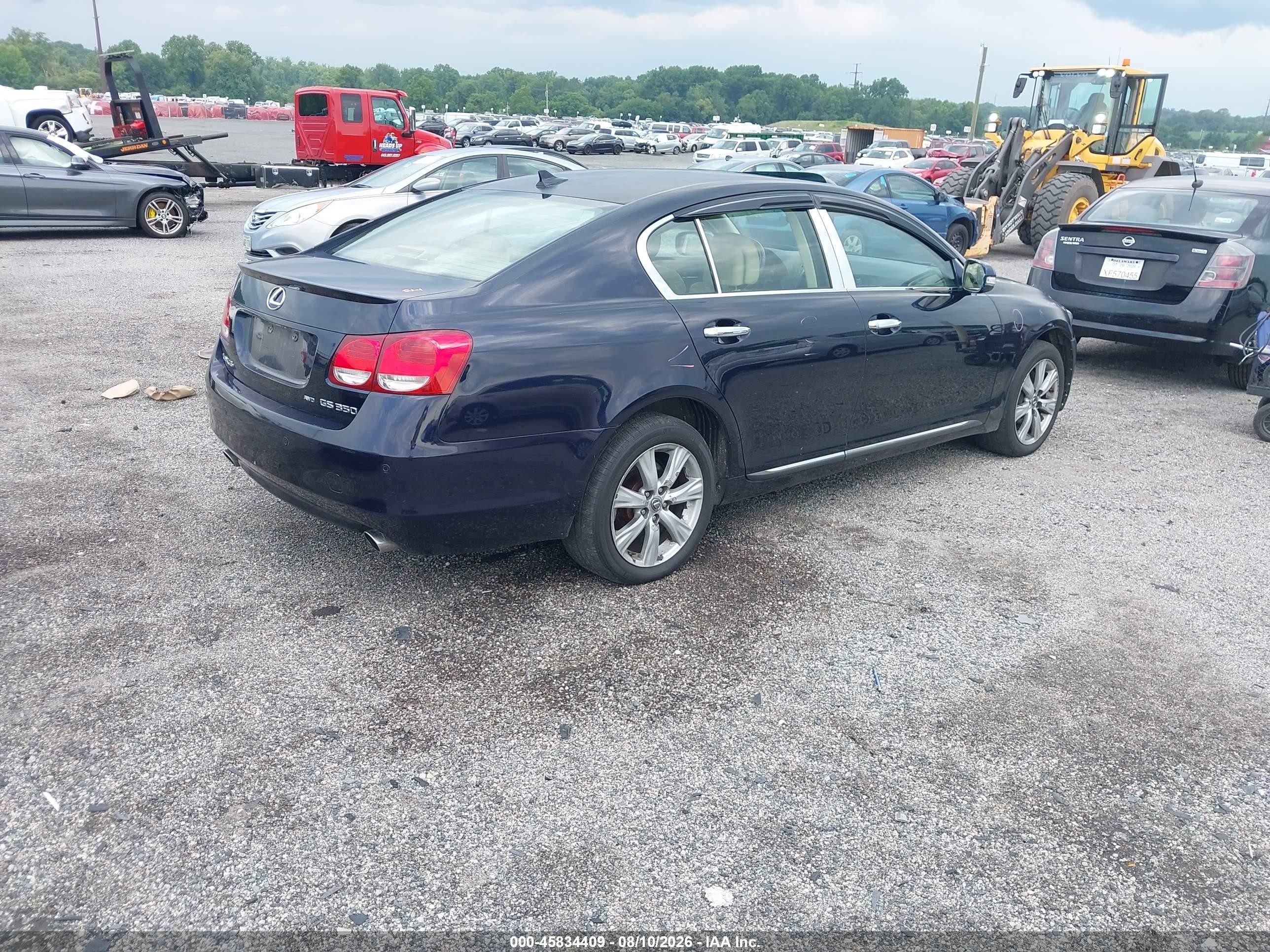2009 Lexus Gs 350   Blue vin: JTHCE96S490022543