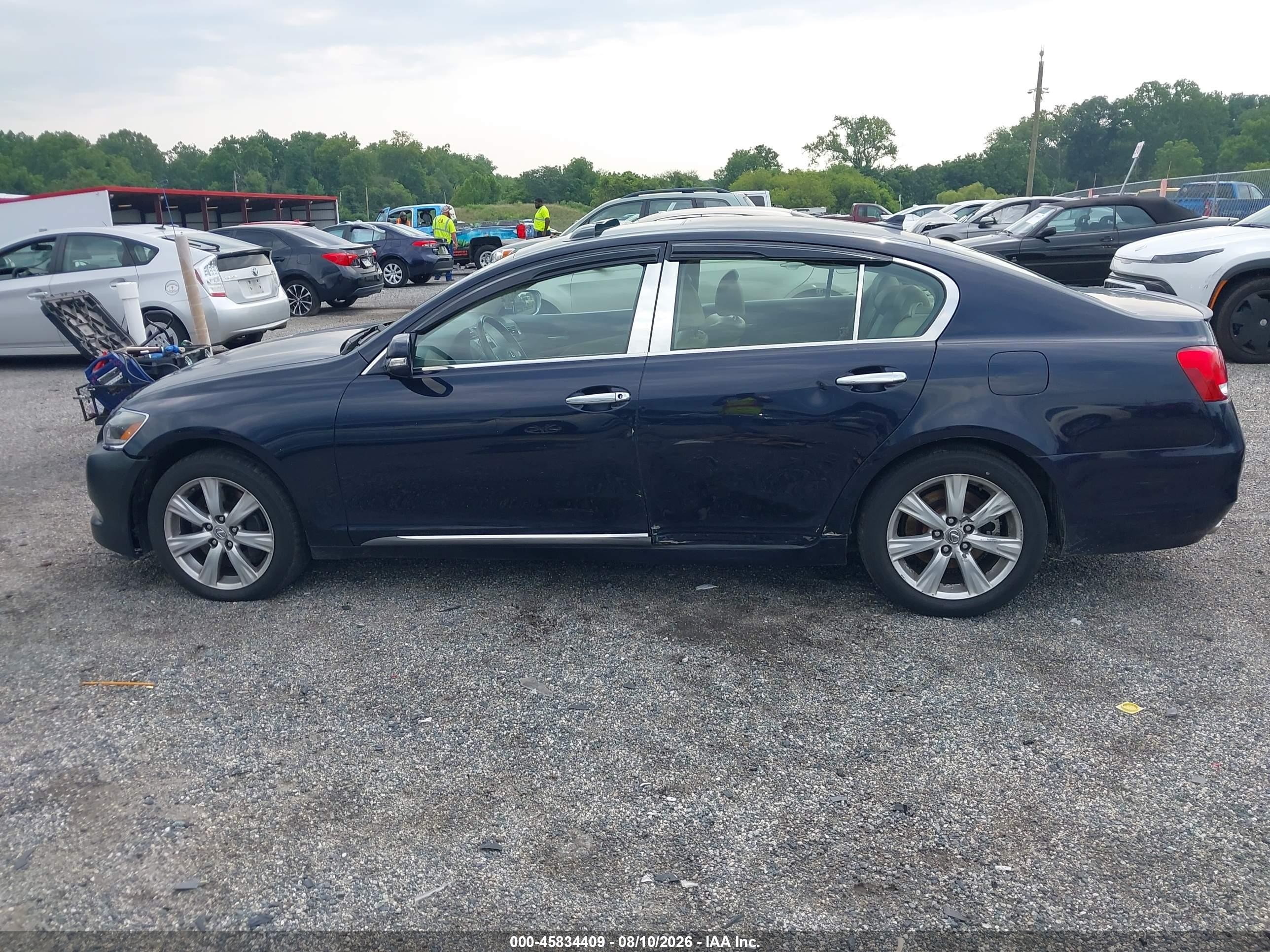2009 Lexus Gs 350   Blue vin: JTHCE96S490022543
