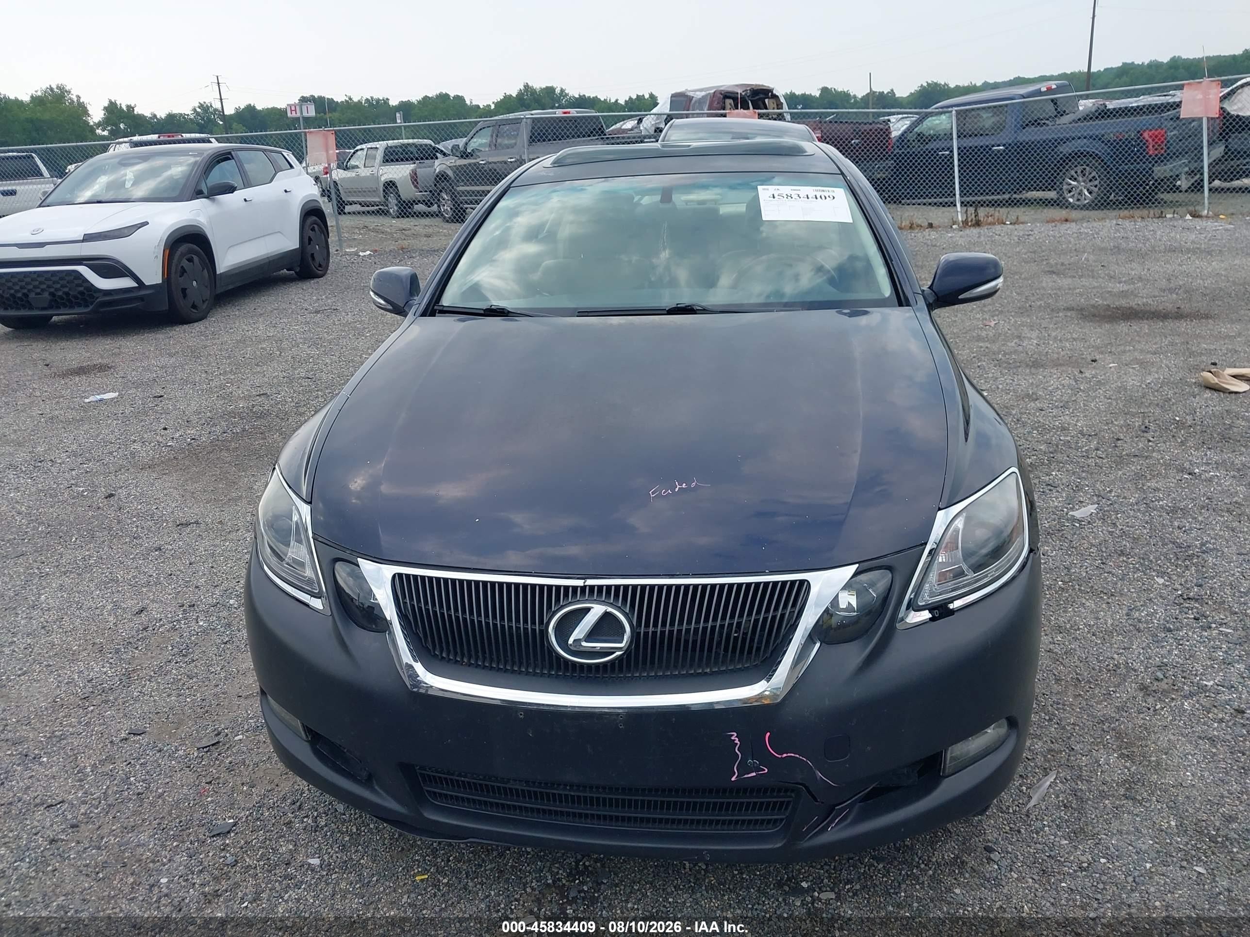 2009 Lexus Gs 350   Blue vin: JTHCE96S490022543