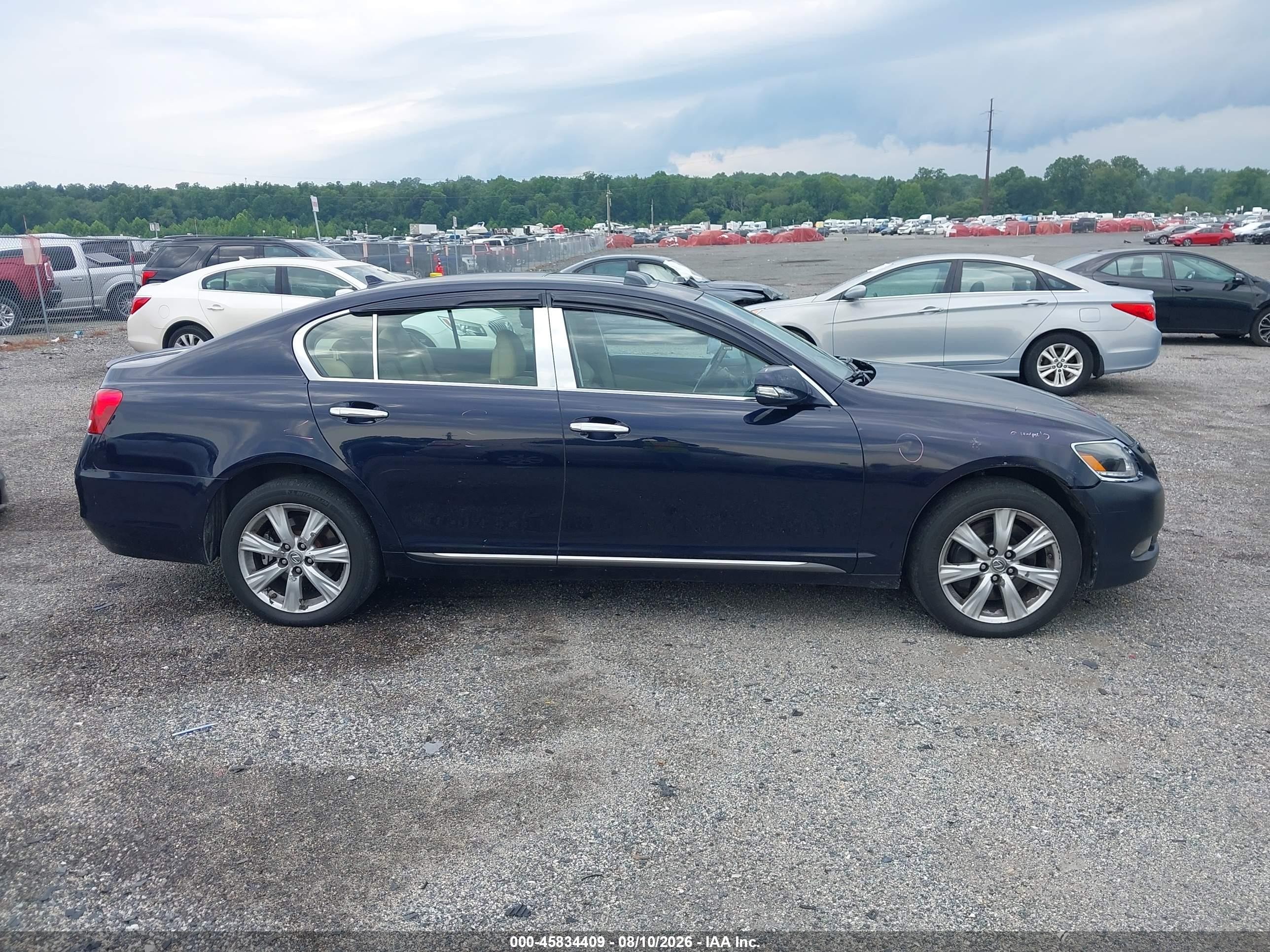 2009 Lexus Gs 350   Blue vin: JTHCE96S490022543