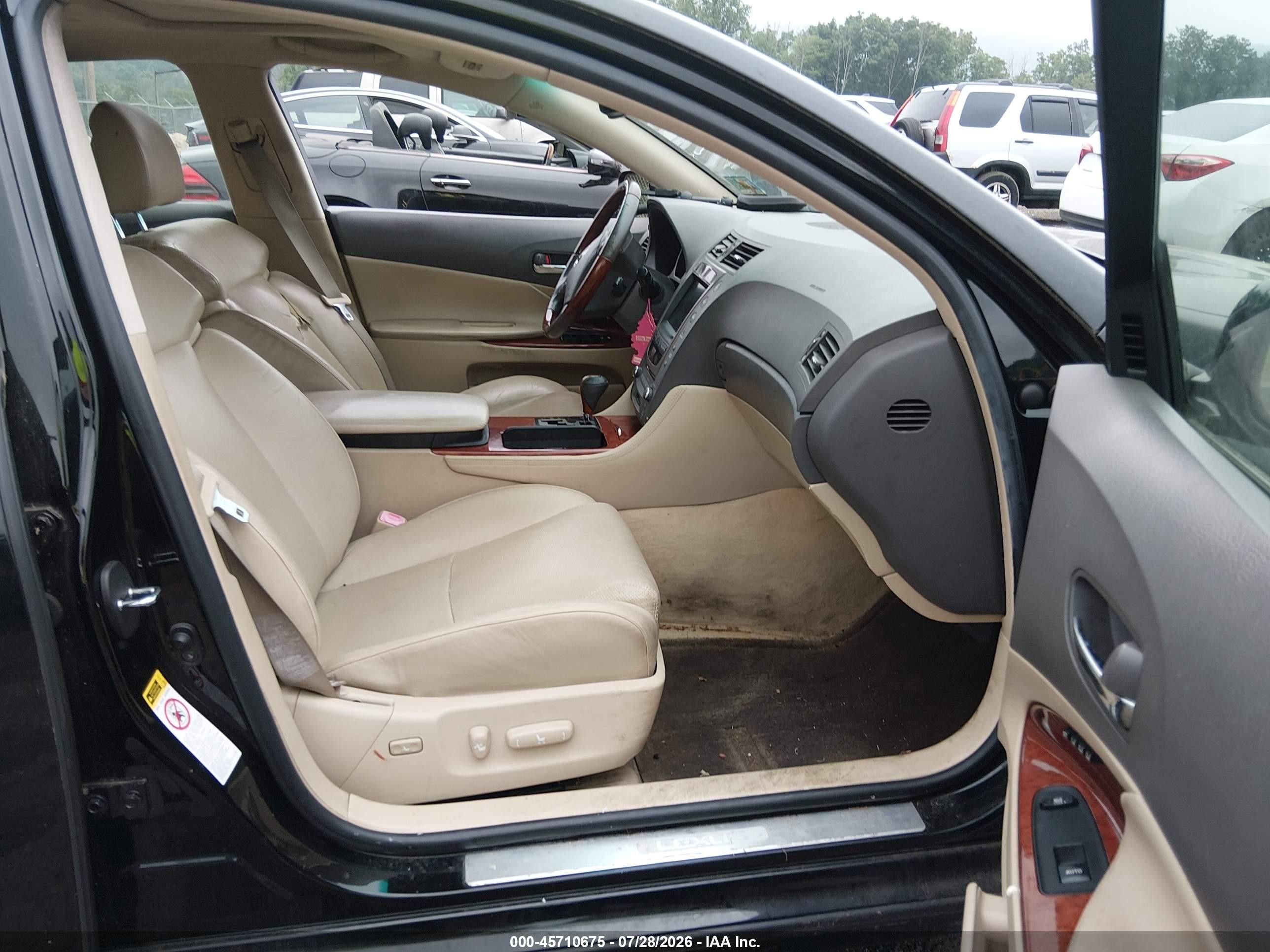 2007 Lexus Gs 350   Black vin: JTHCE96S670005076