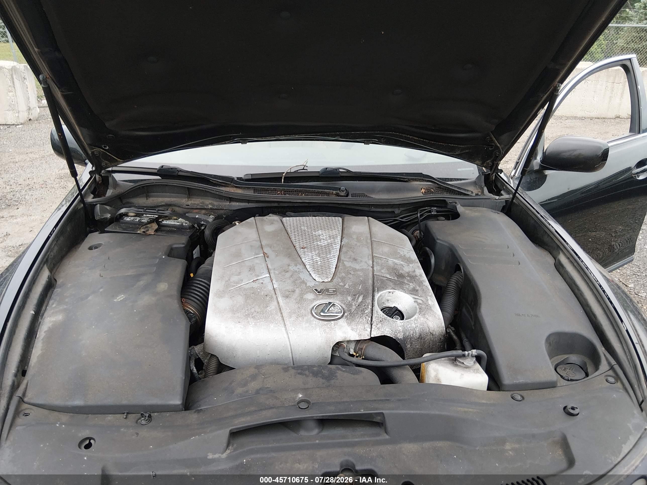 2007 Lexus Gs 350   Black vin: JTHCE96S670005076
