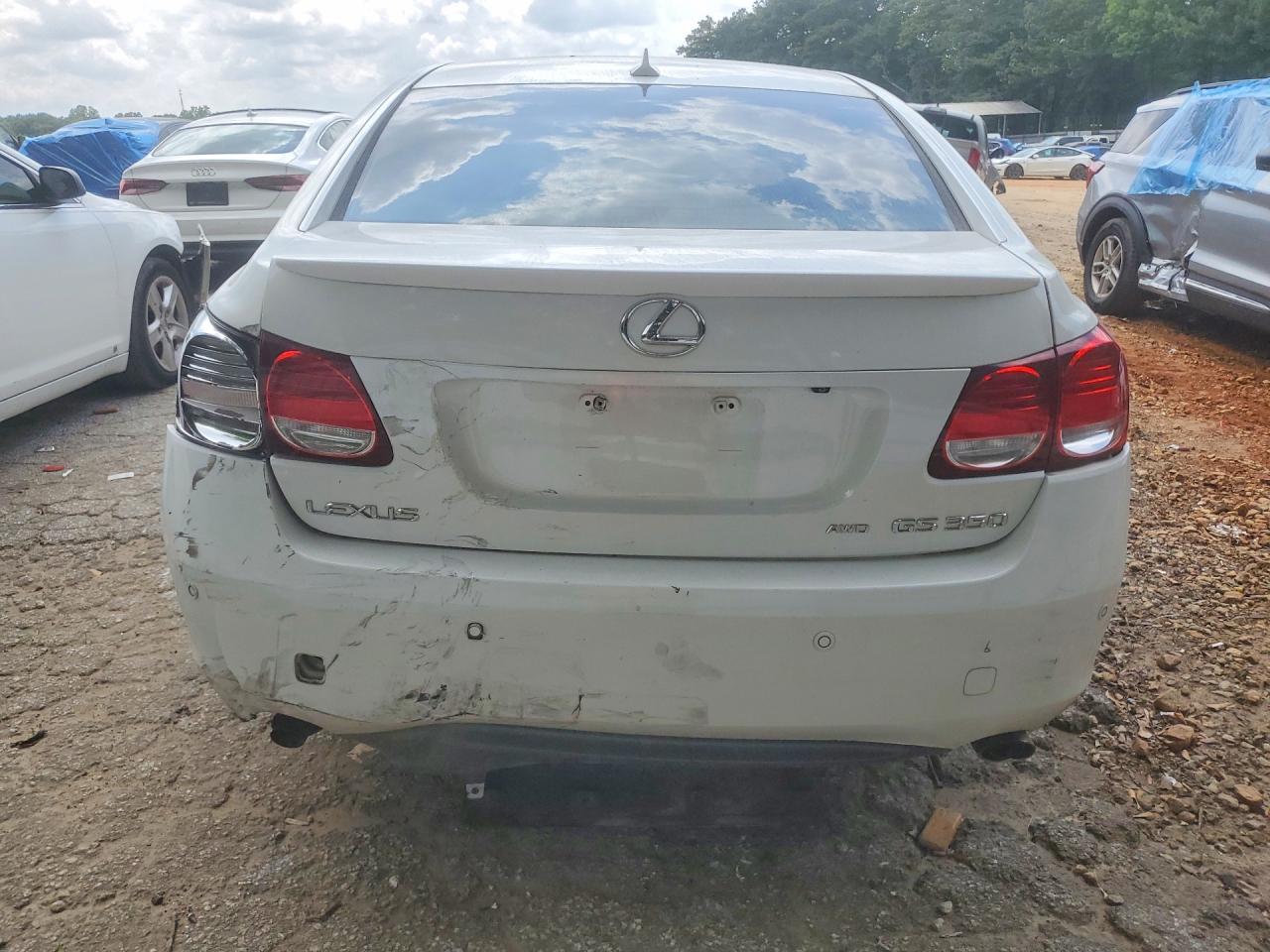 2007 Lexus Gs 350 White vin: JTHCE96S670007104