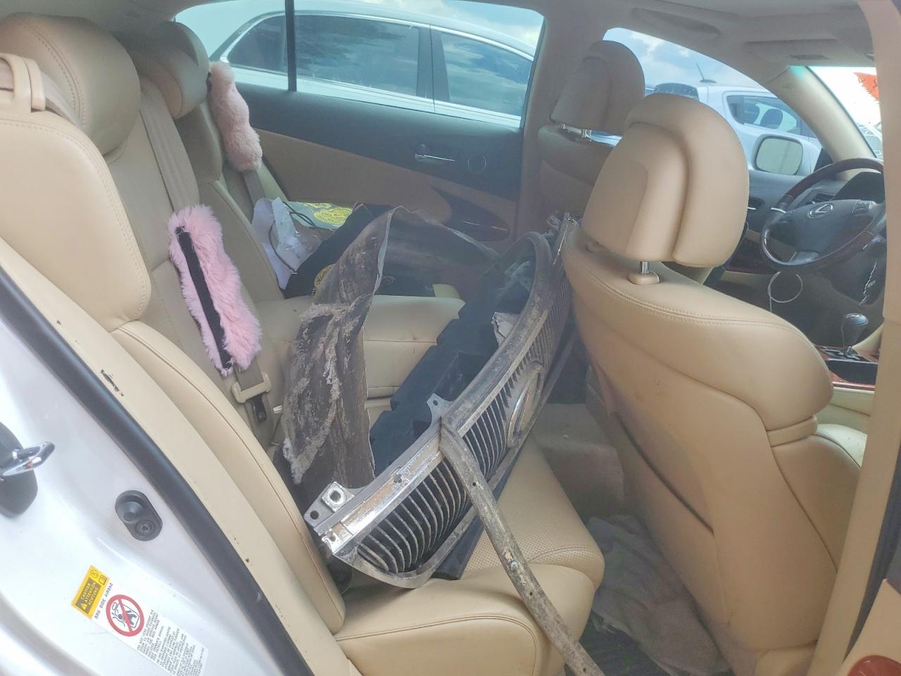 2007 Lexus Gs 350 White vin: JTHCE96S670007104