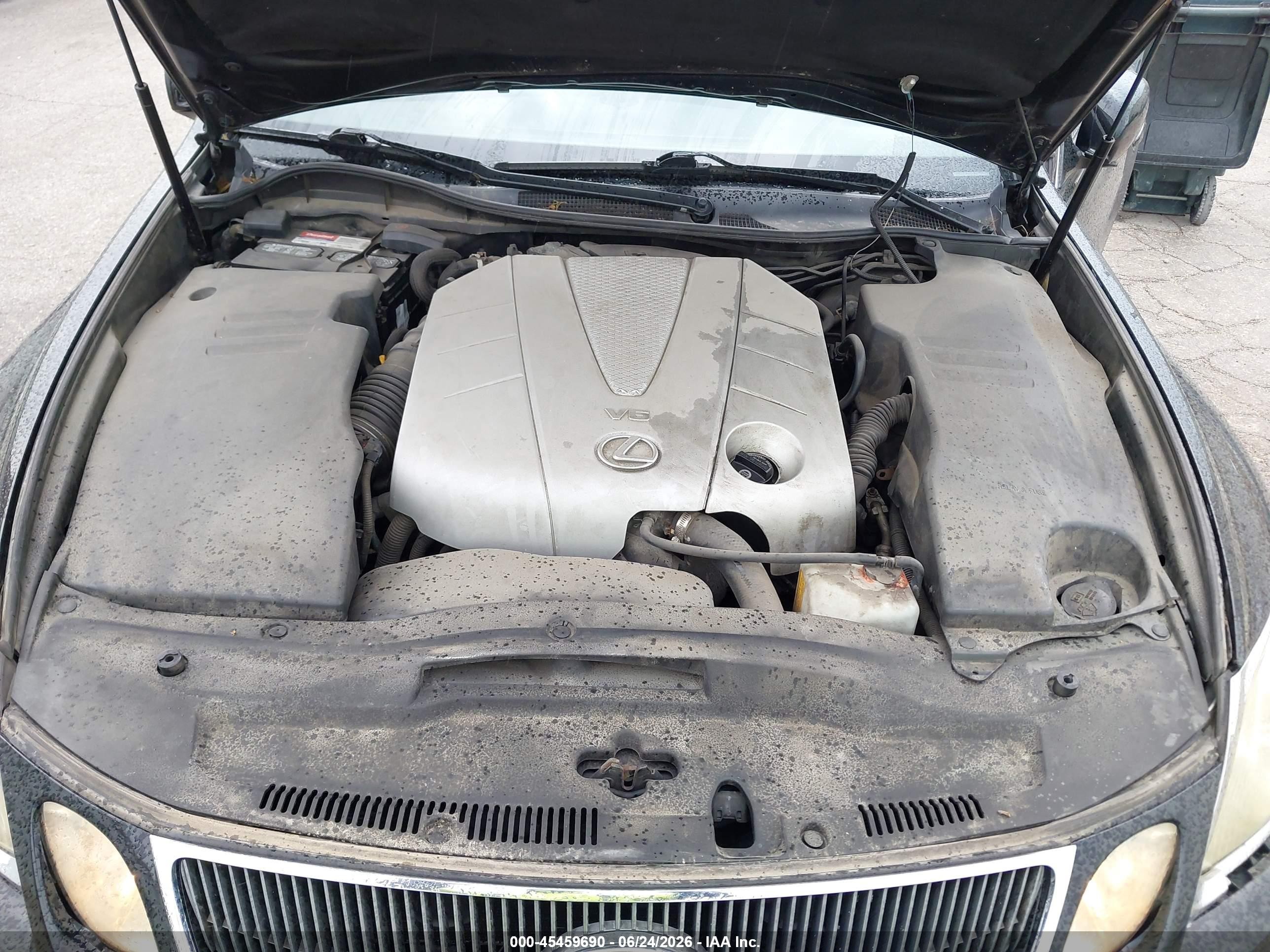 2007 Lexus Gs 350 Black vin: JTHCE96S670009676