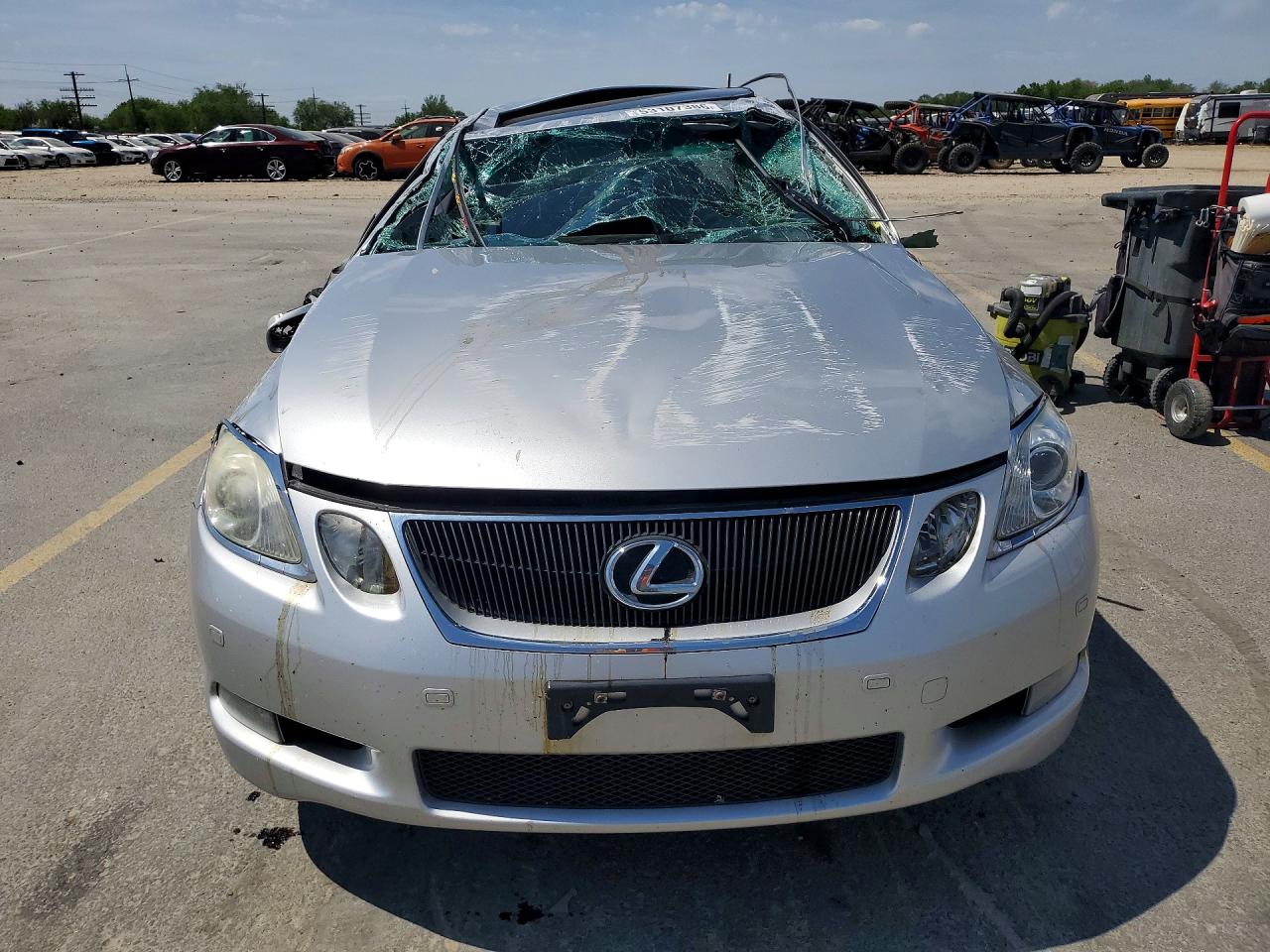 2007 Lexus Gs 350 Silver vin: JTHCE96S670013114