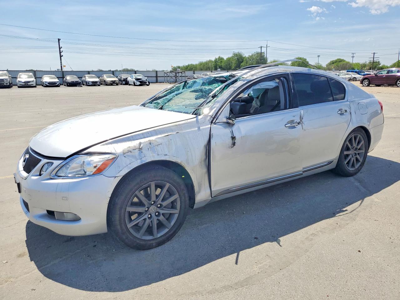 2007 Lexus Gs 350 Silver vin: JTHCE96S670013114
