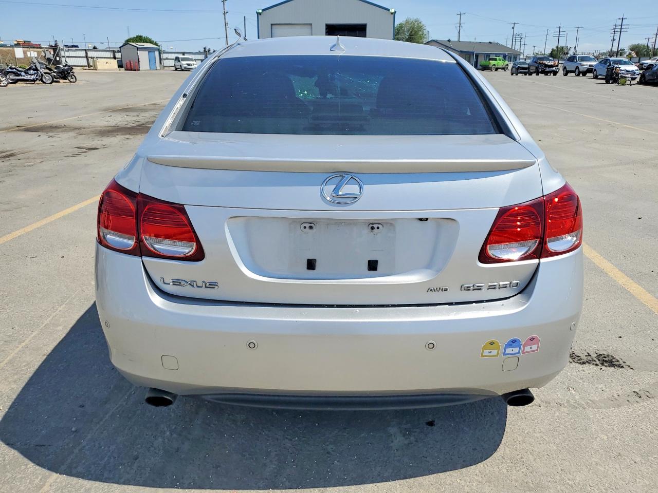 2007 Lexus Gs 350 Silver vin: JTHCE96S670013114