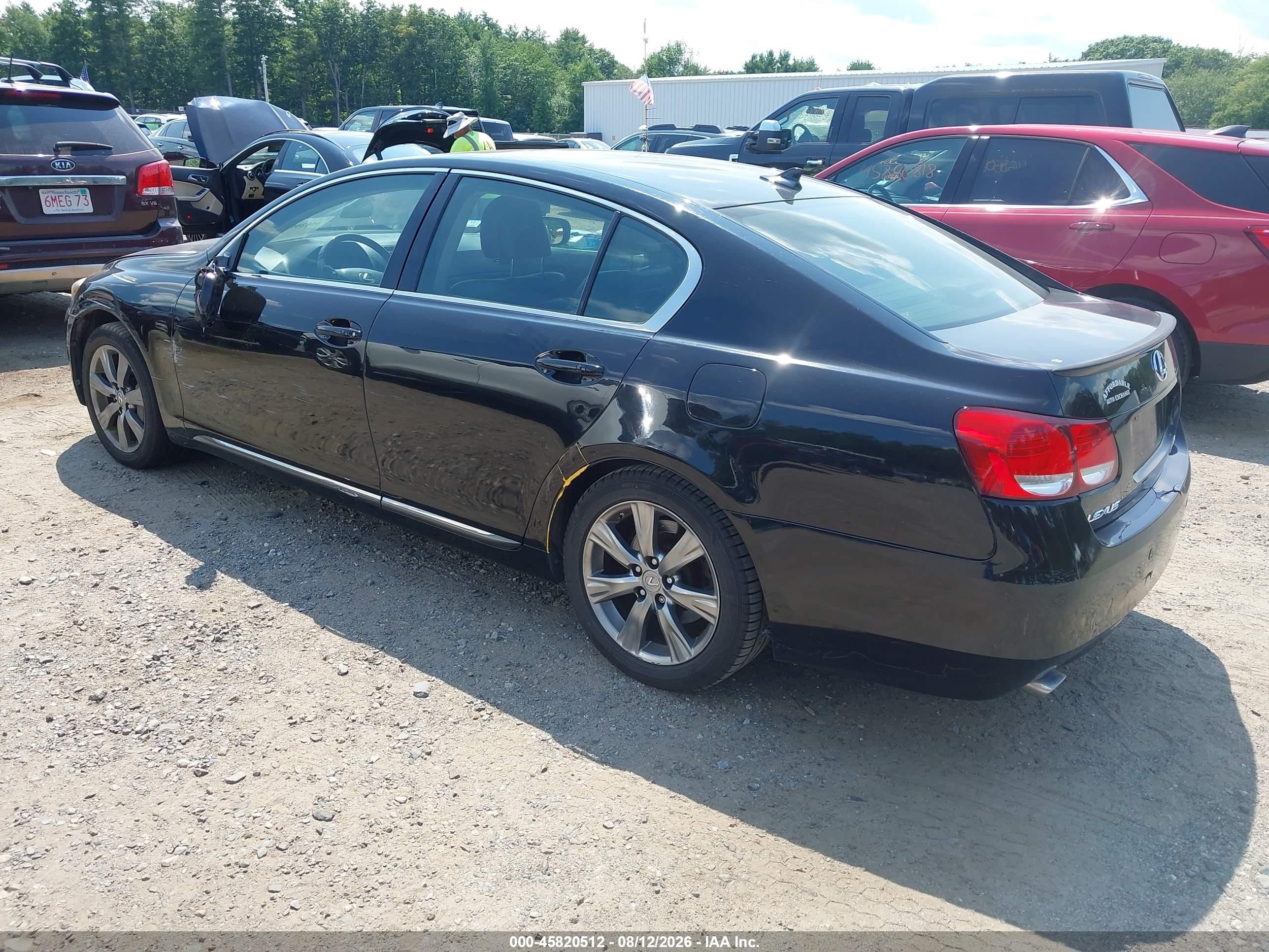 2008 Lexus Gs 350   Черный vin: JTHCE96S680017973