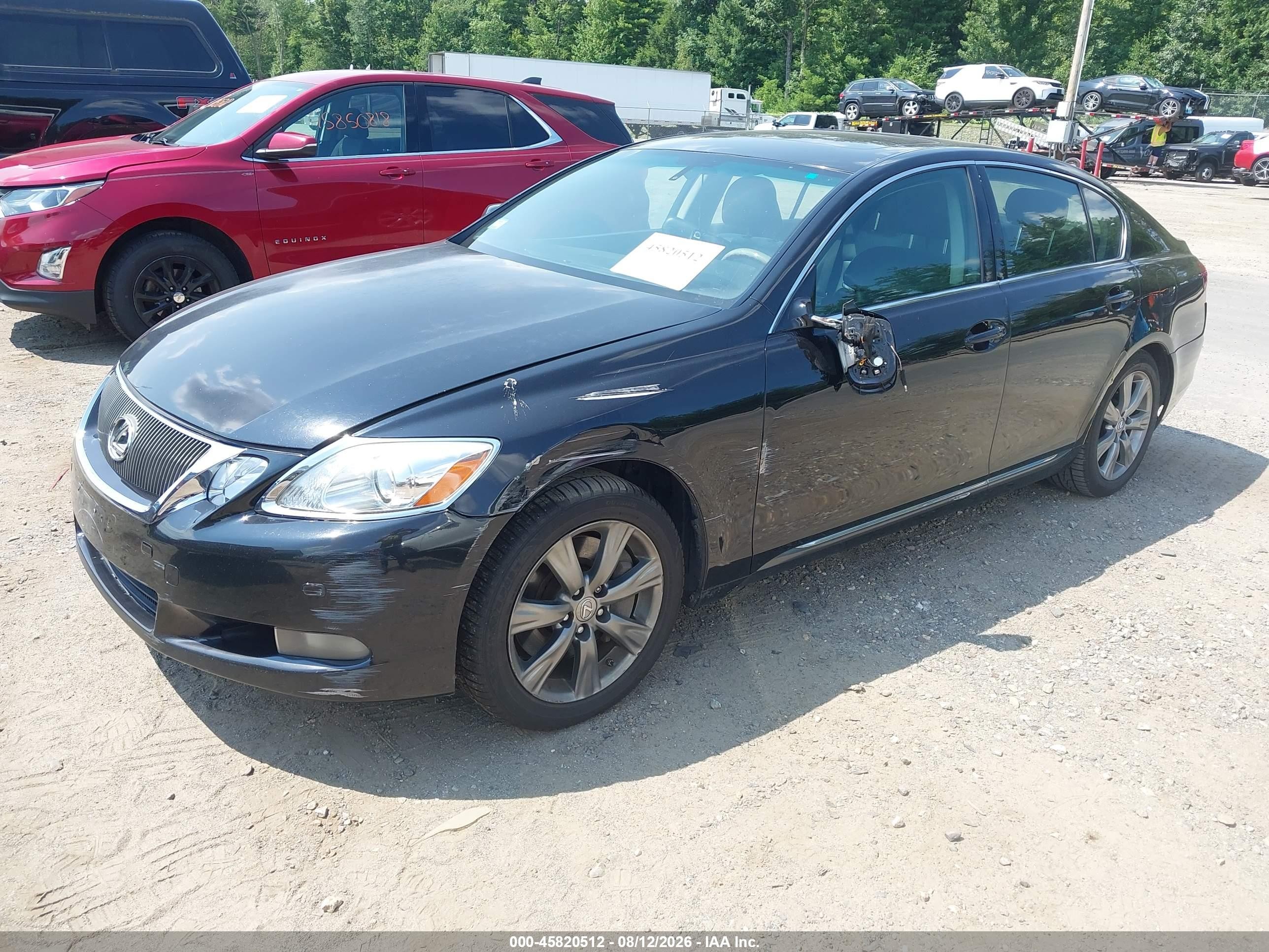 2008 Lexus Gs 350   Черный vin: JTHCE96S680017973