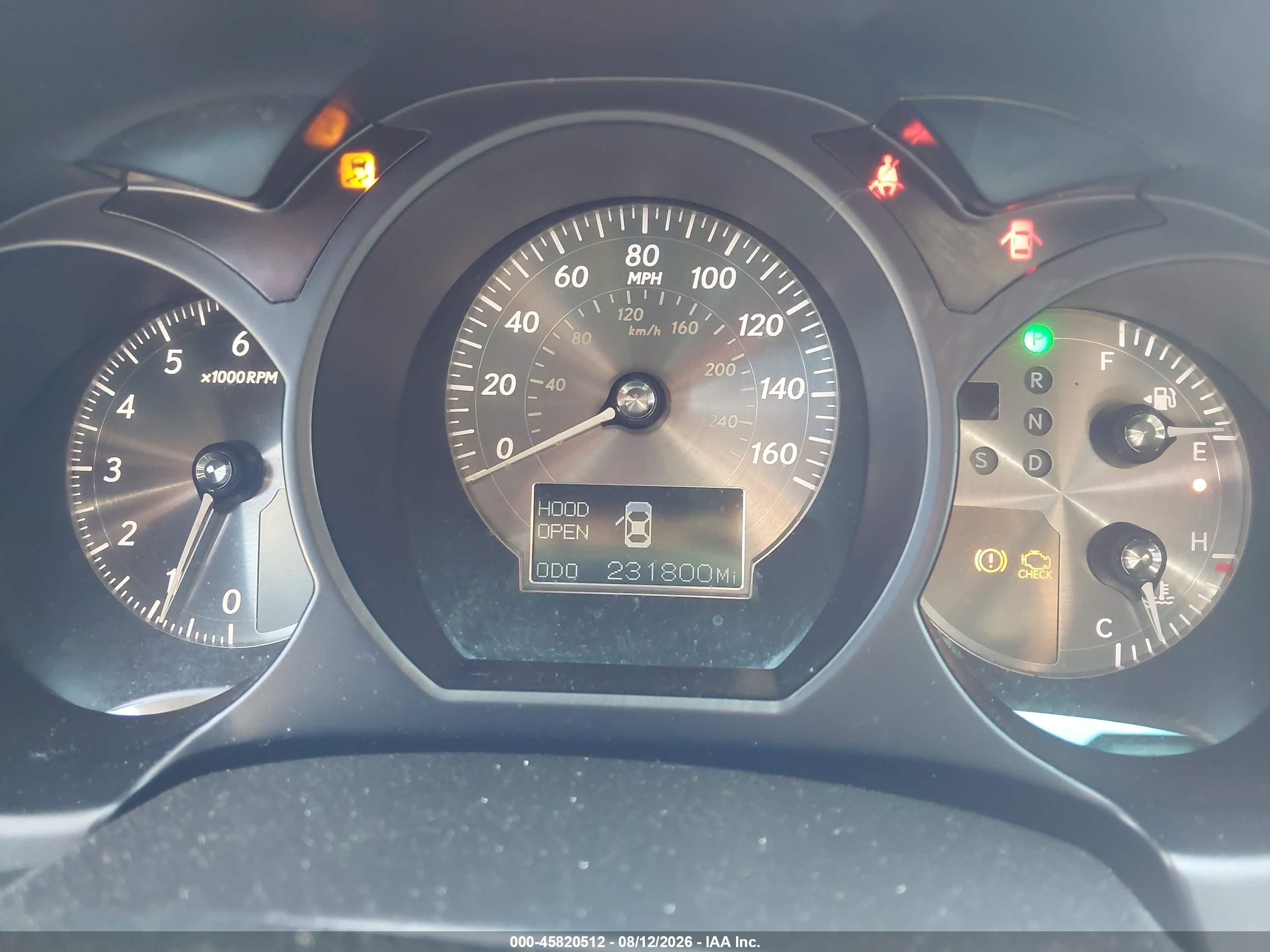 2008 Lexus Gs 350   Черный vin: JTHCE96S680017973