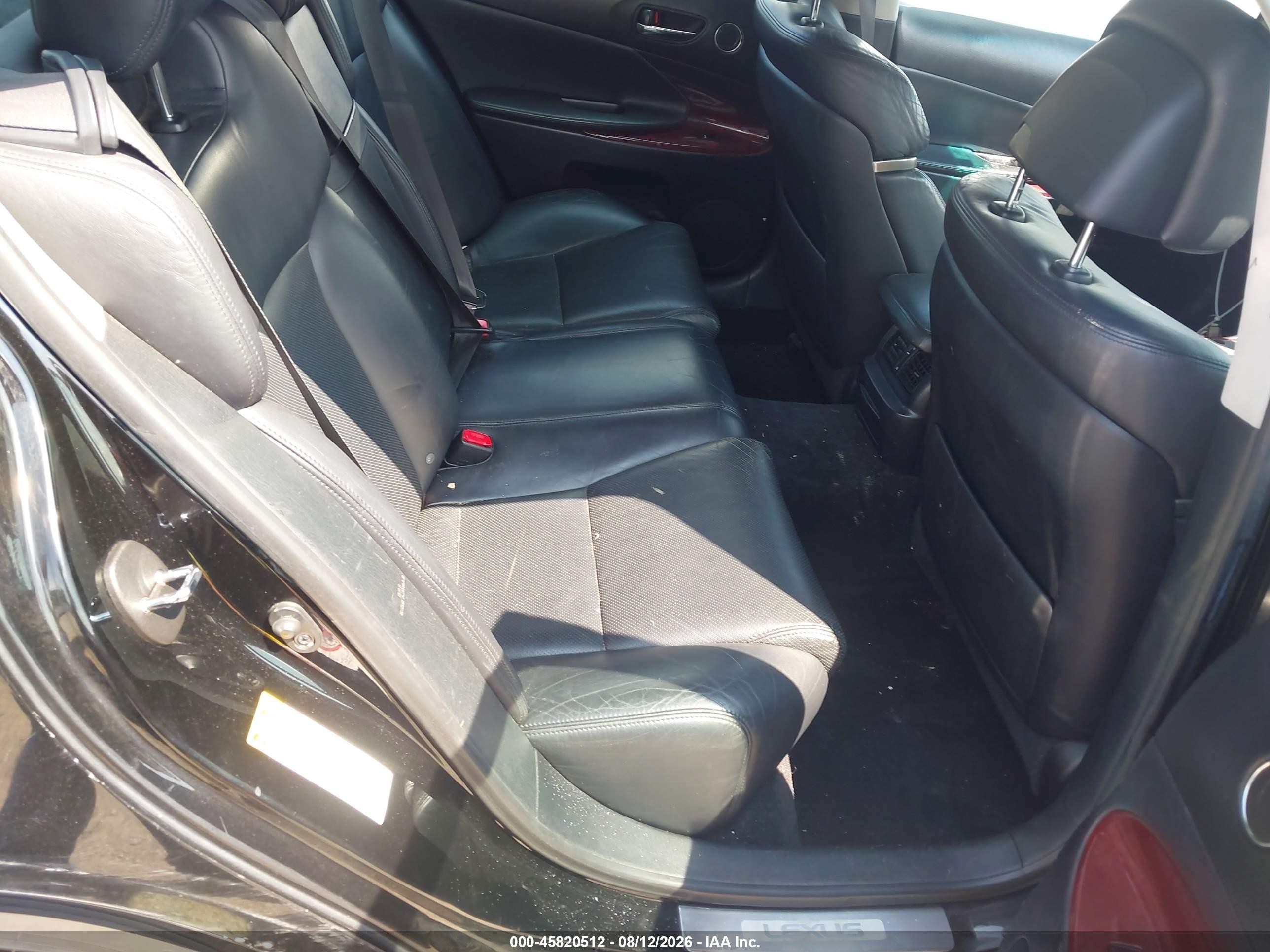 2008 Lexus Gs 350   Черный vin: JTHCE96S680017973