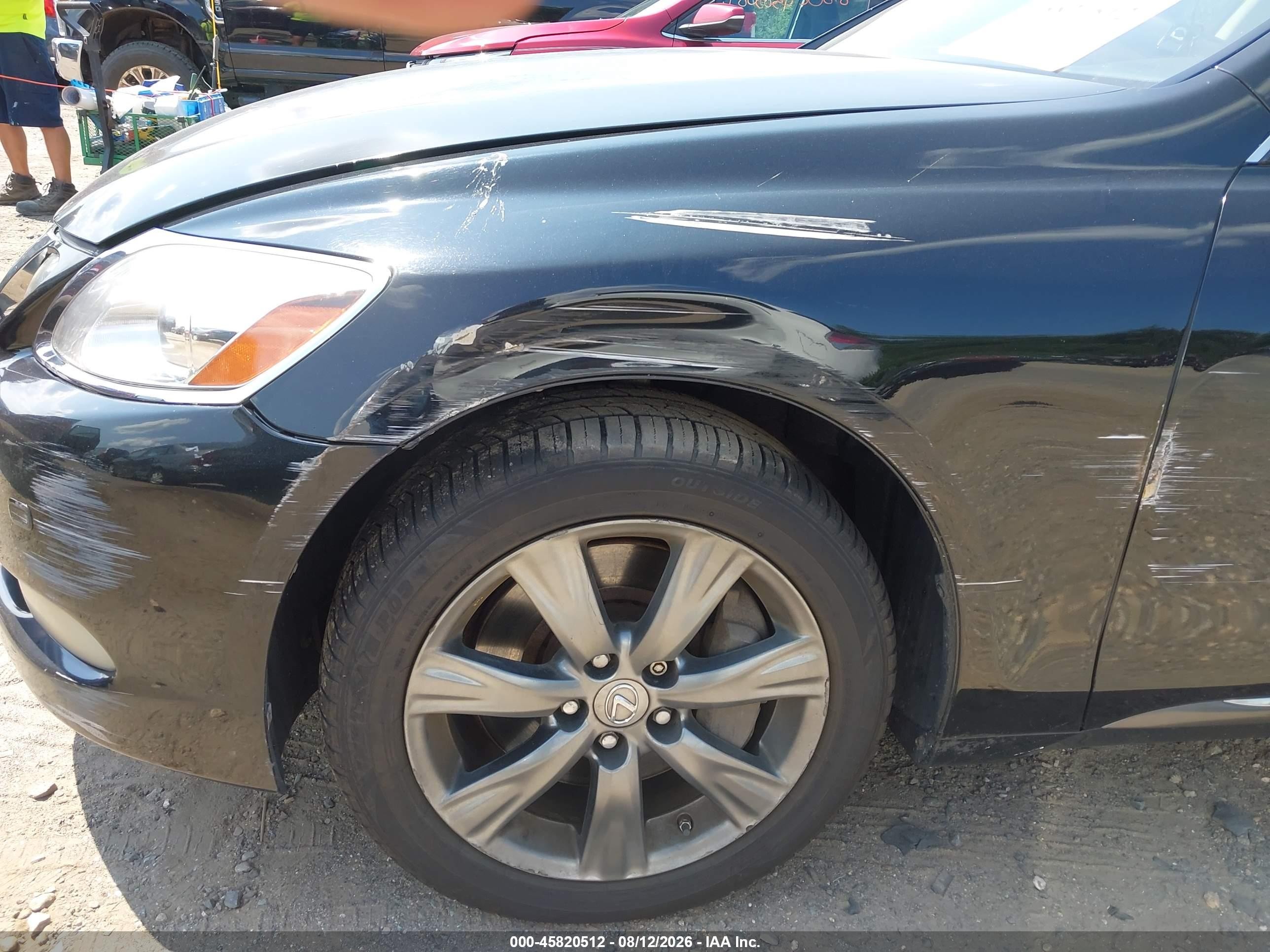 2008 Lexus Gs 350   Черный vin: JTHCE96S680017973