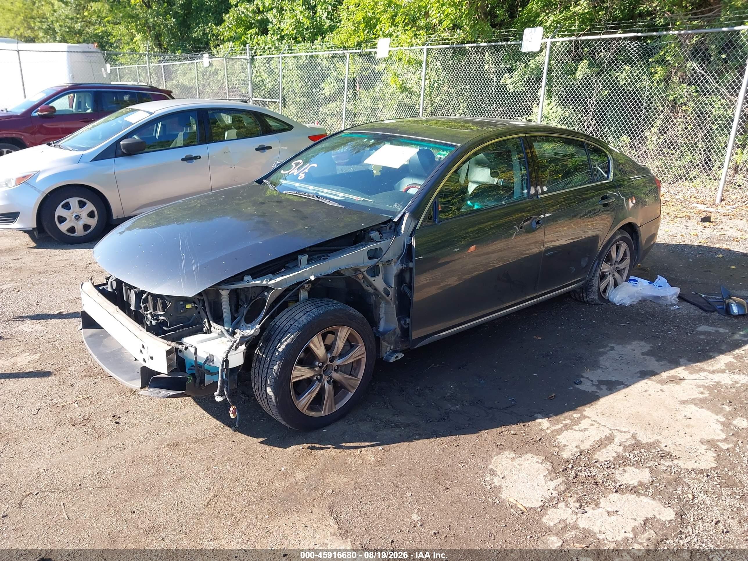 2009 Lexus Gs 350   Gray vin: JTHCE96S690023421