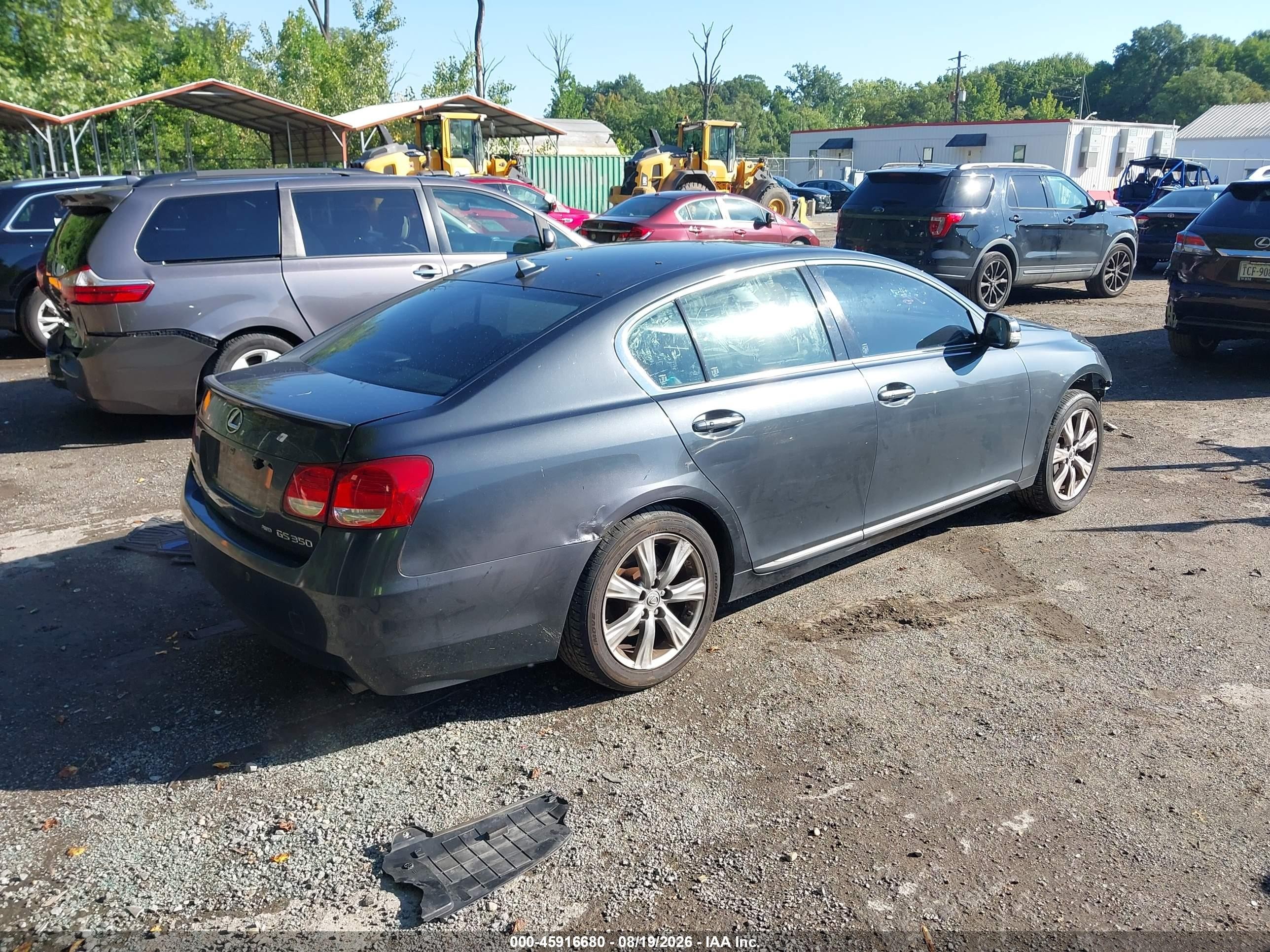 2009 Lexus Gs 350   Gray vin: JTHCE96S690023421