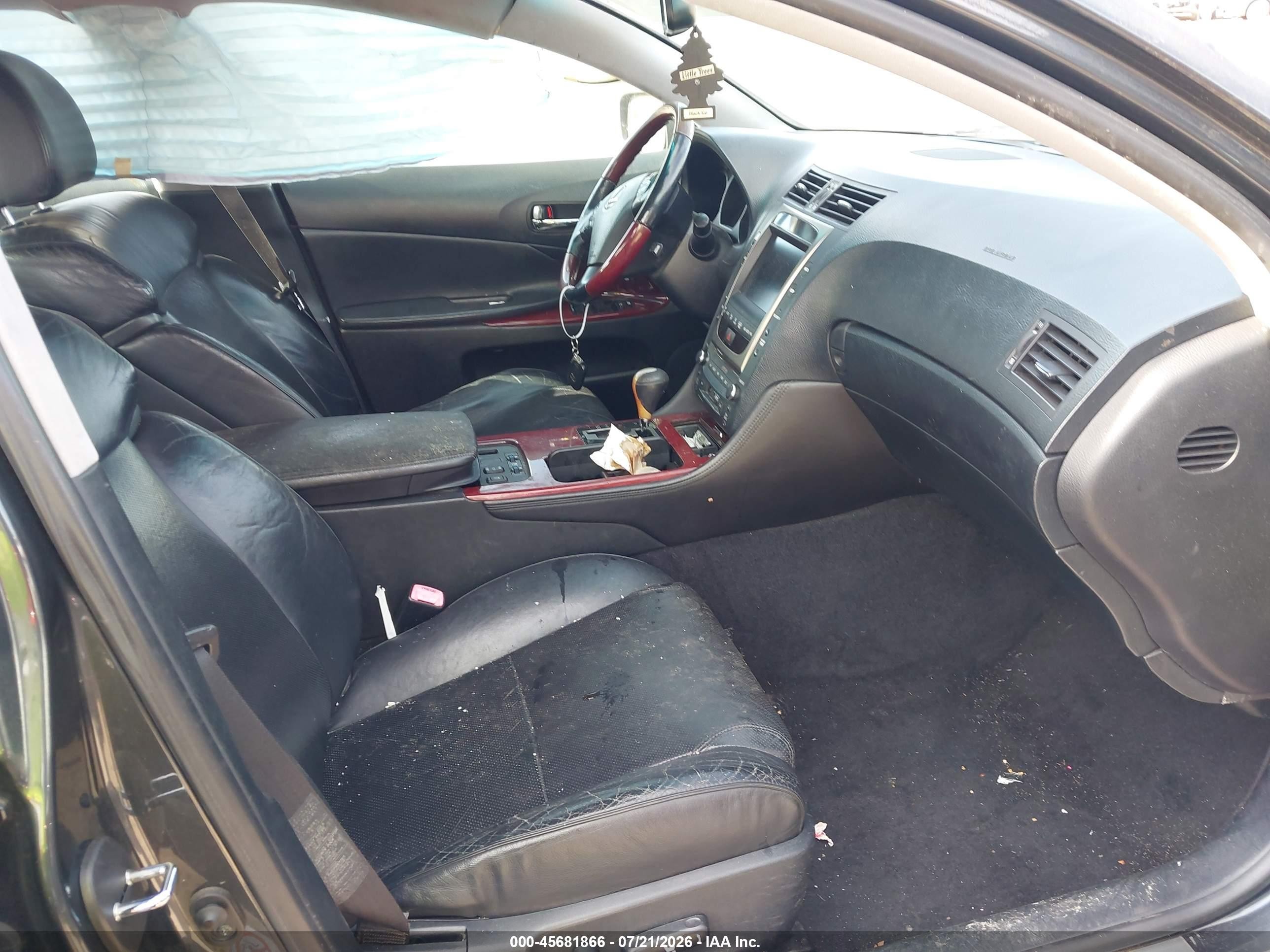 2007 Lexus Gs 350 Blue vin: JTHCE96S770002218