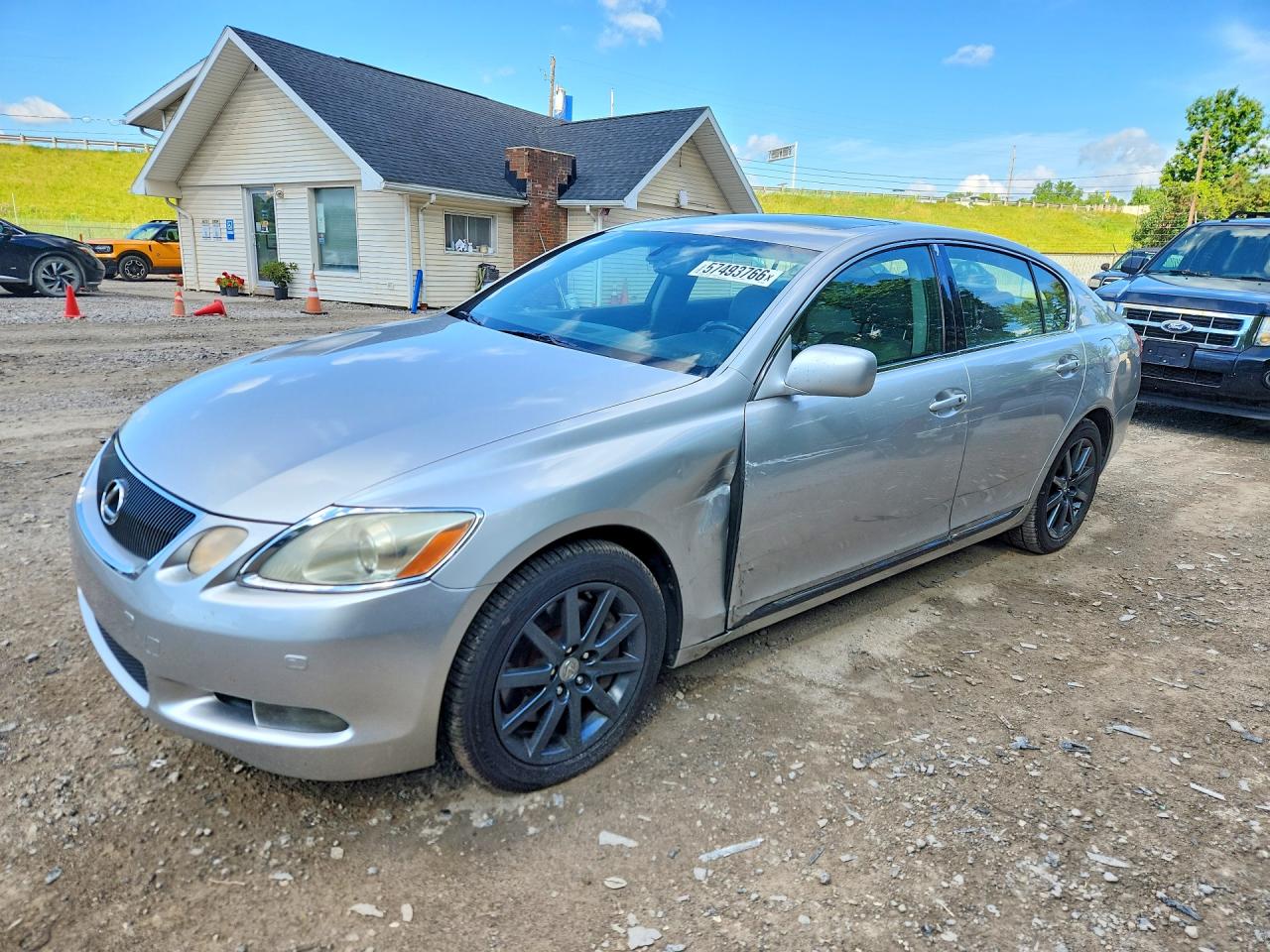 2007 Lexus Gs 350 Silver vin: JTHCE96S770009508