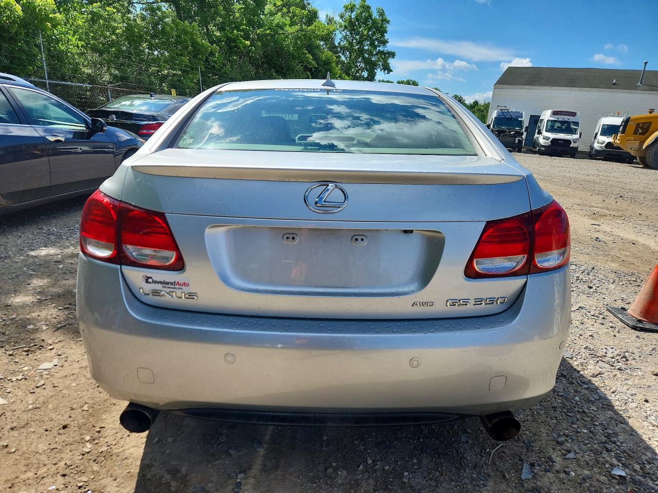 2007 Lexus Gs 350 Silver vin: JTHCE96S770009508