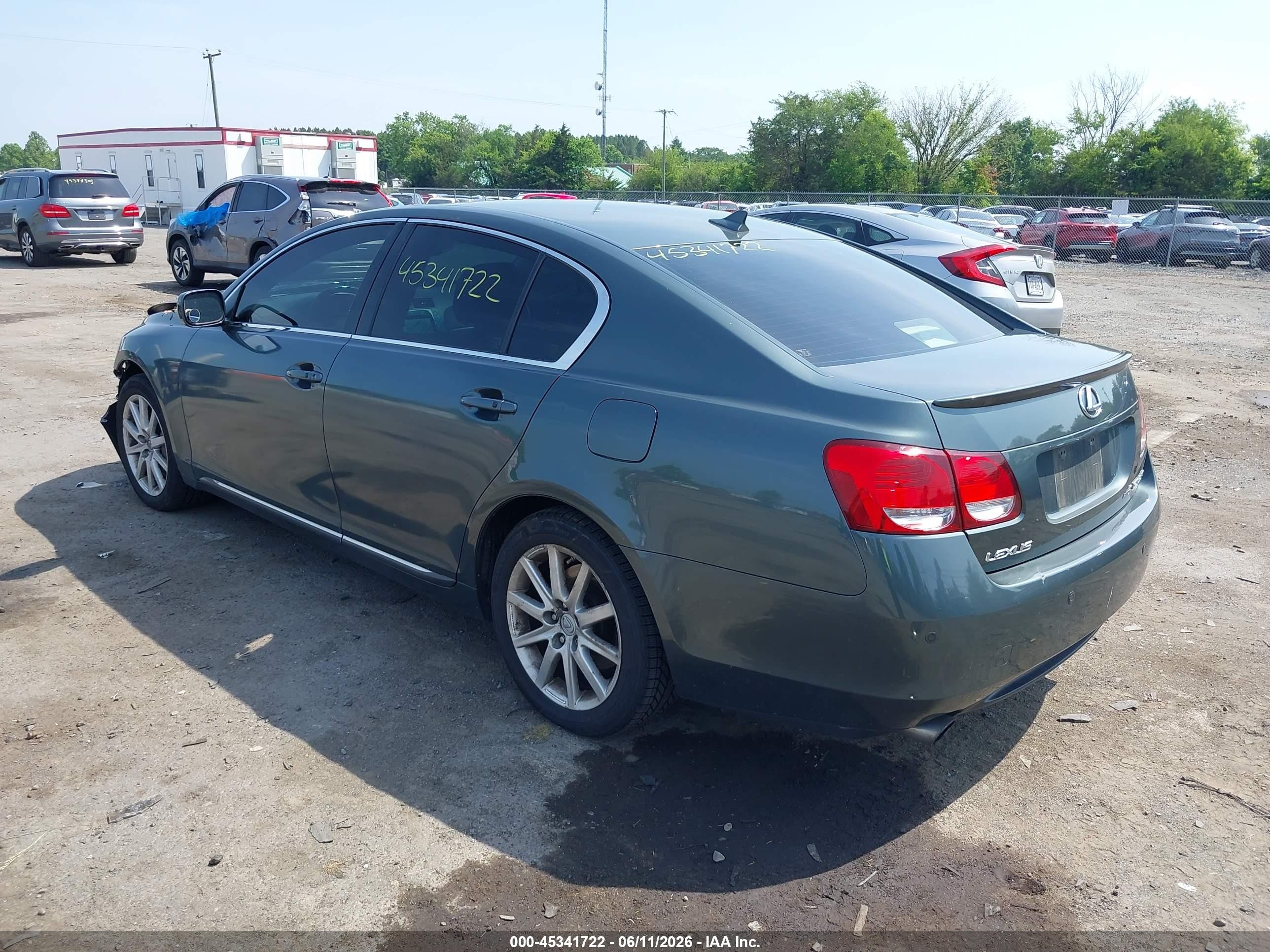 2007 Lexus Gs 350 Green vin: JTHCE96S770011176