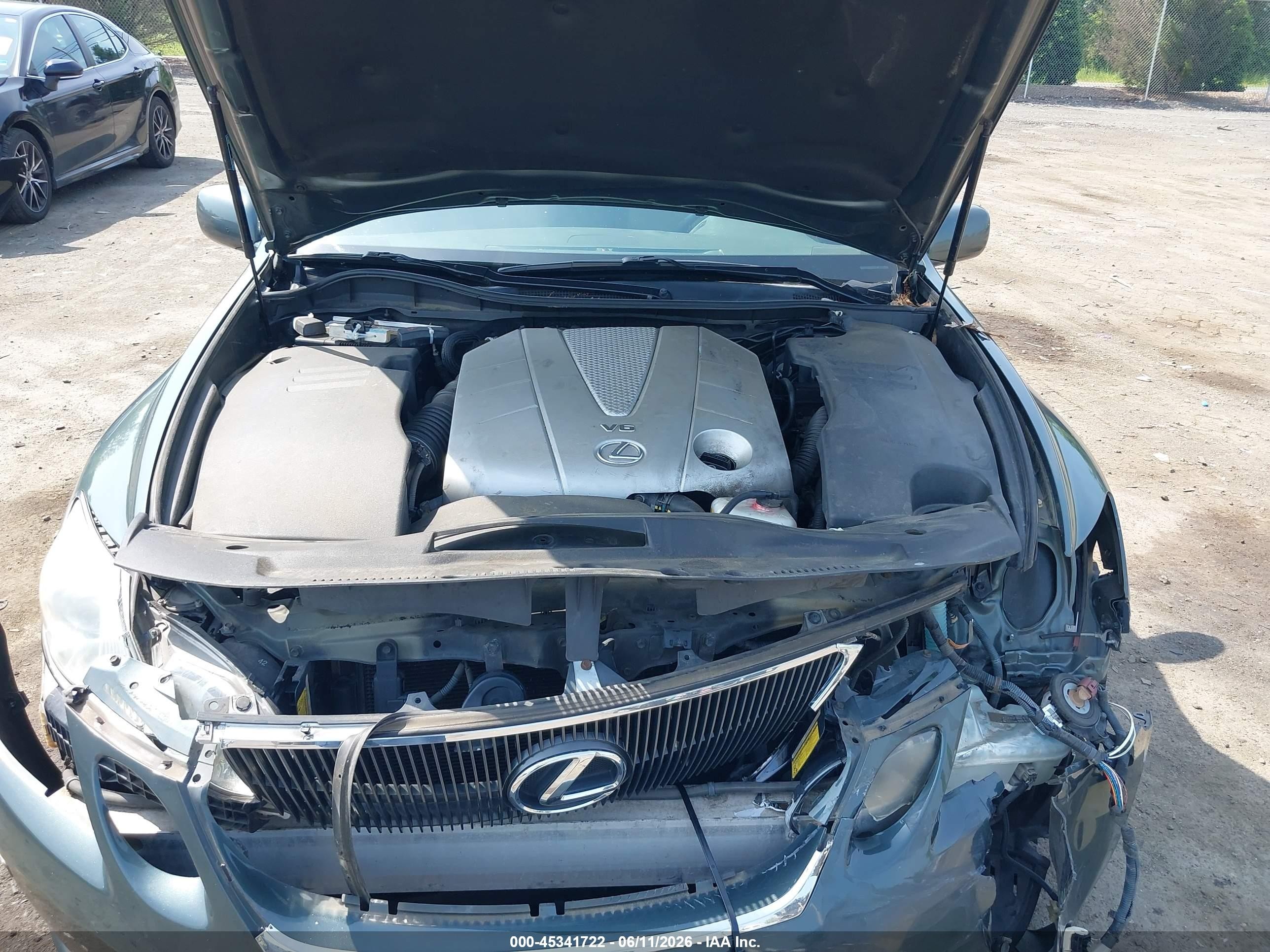 2007 Lexus Gs 350 Green vin: JTHCE96S770011176