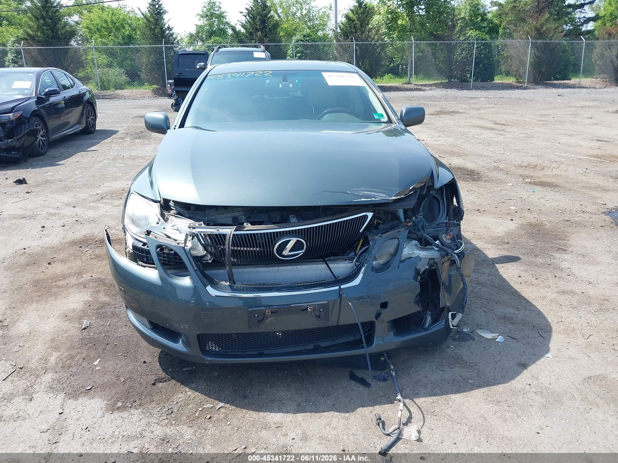 2007 Lexus Gs 350 Green vin: JTHCE96S770011176
